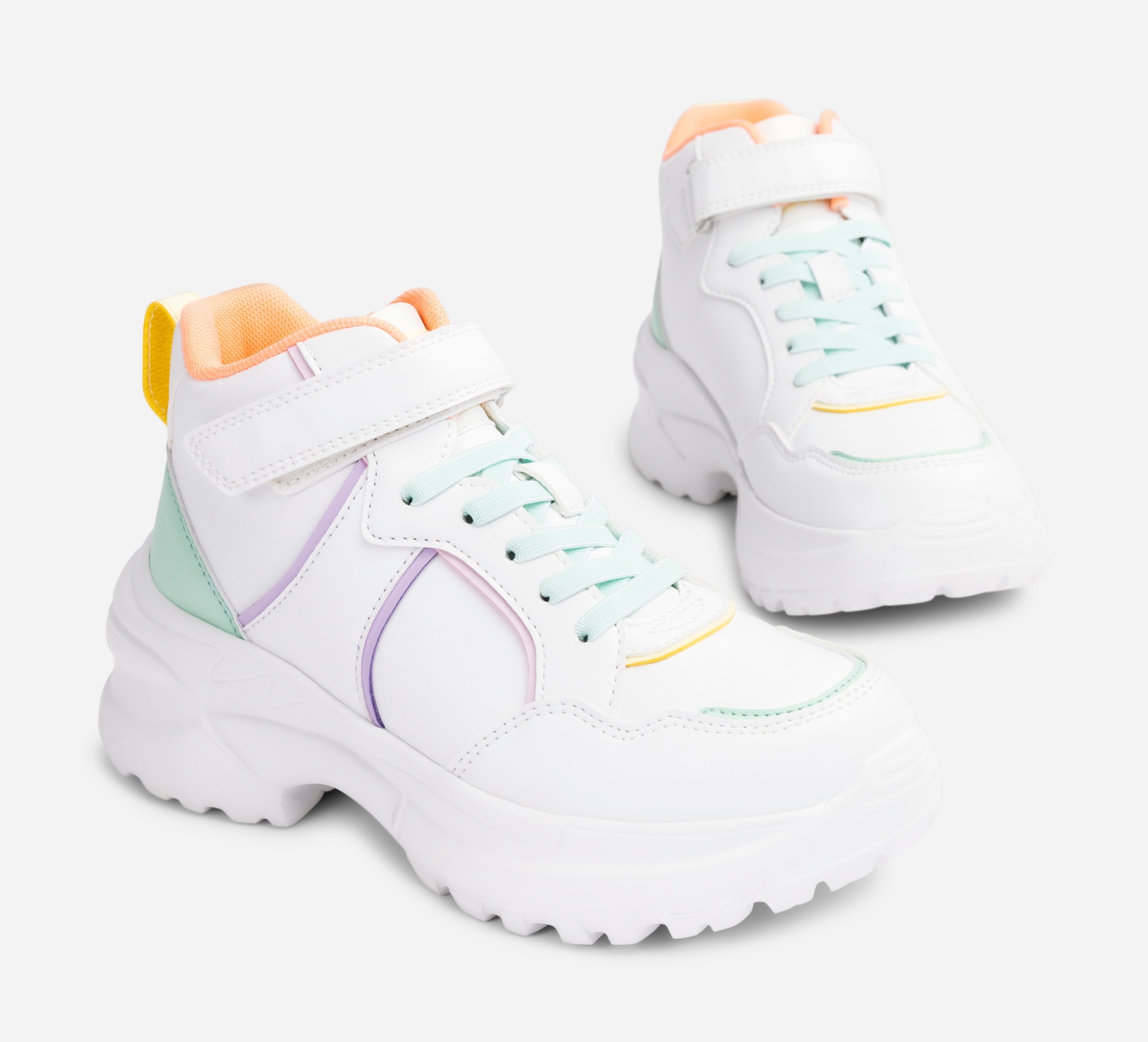 DINSKO, Höga sneakers Vita