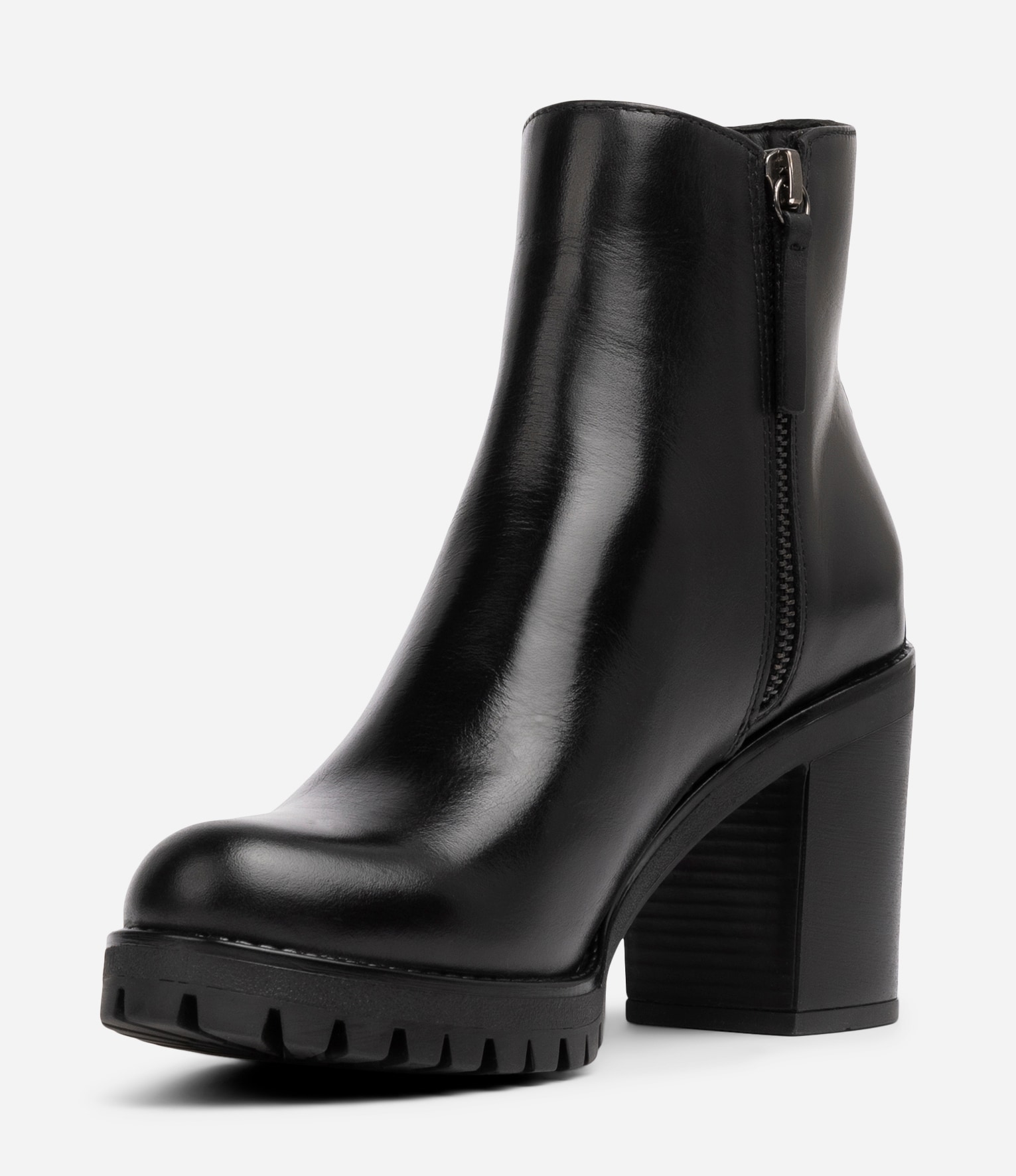 PACE, Boots med dragkedja Svarta