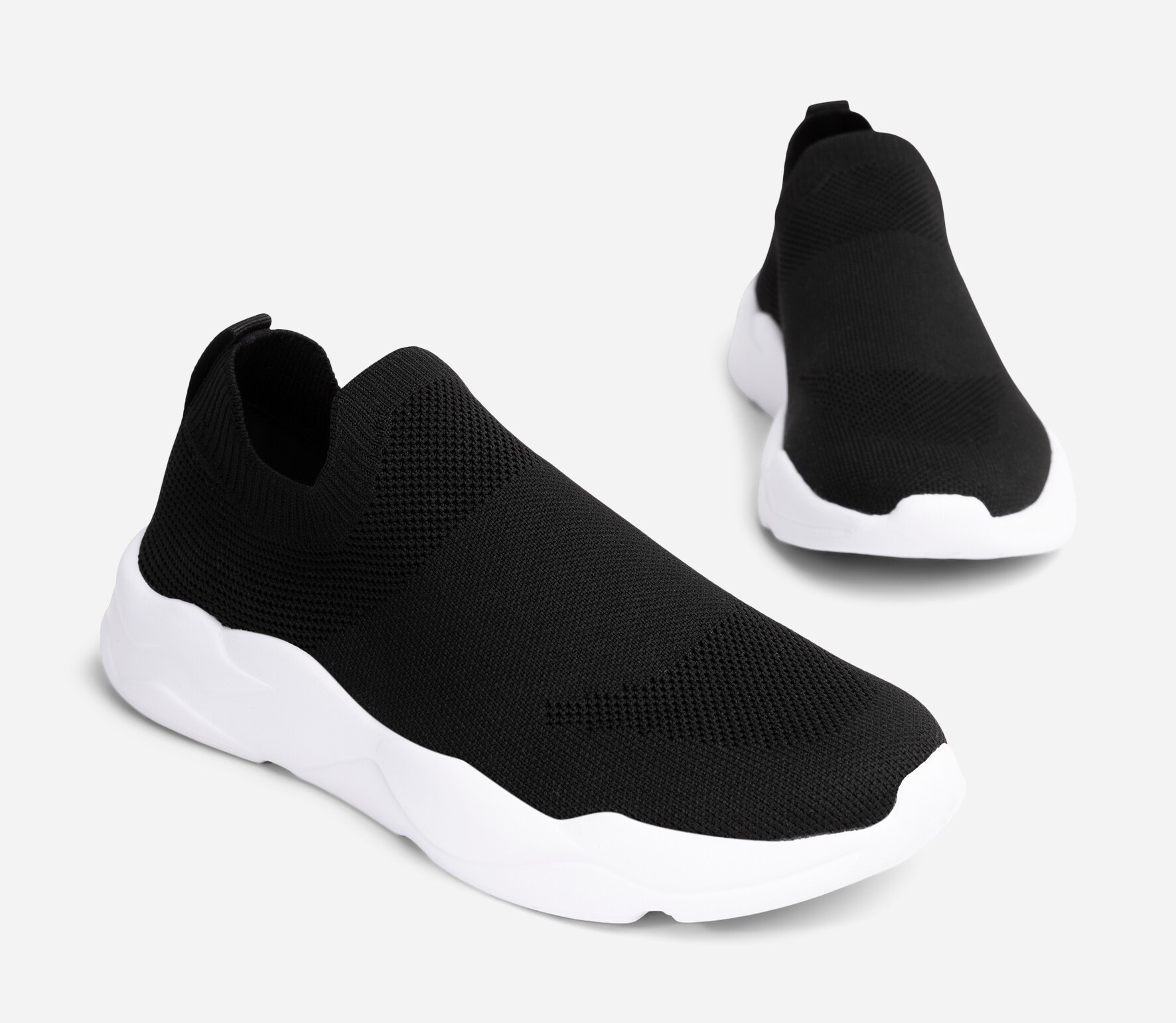DINSKO, Sock sneakers Svarta