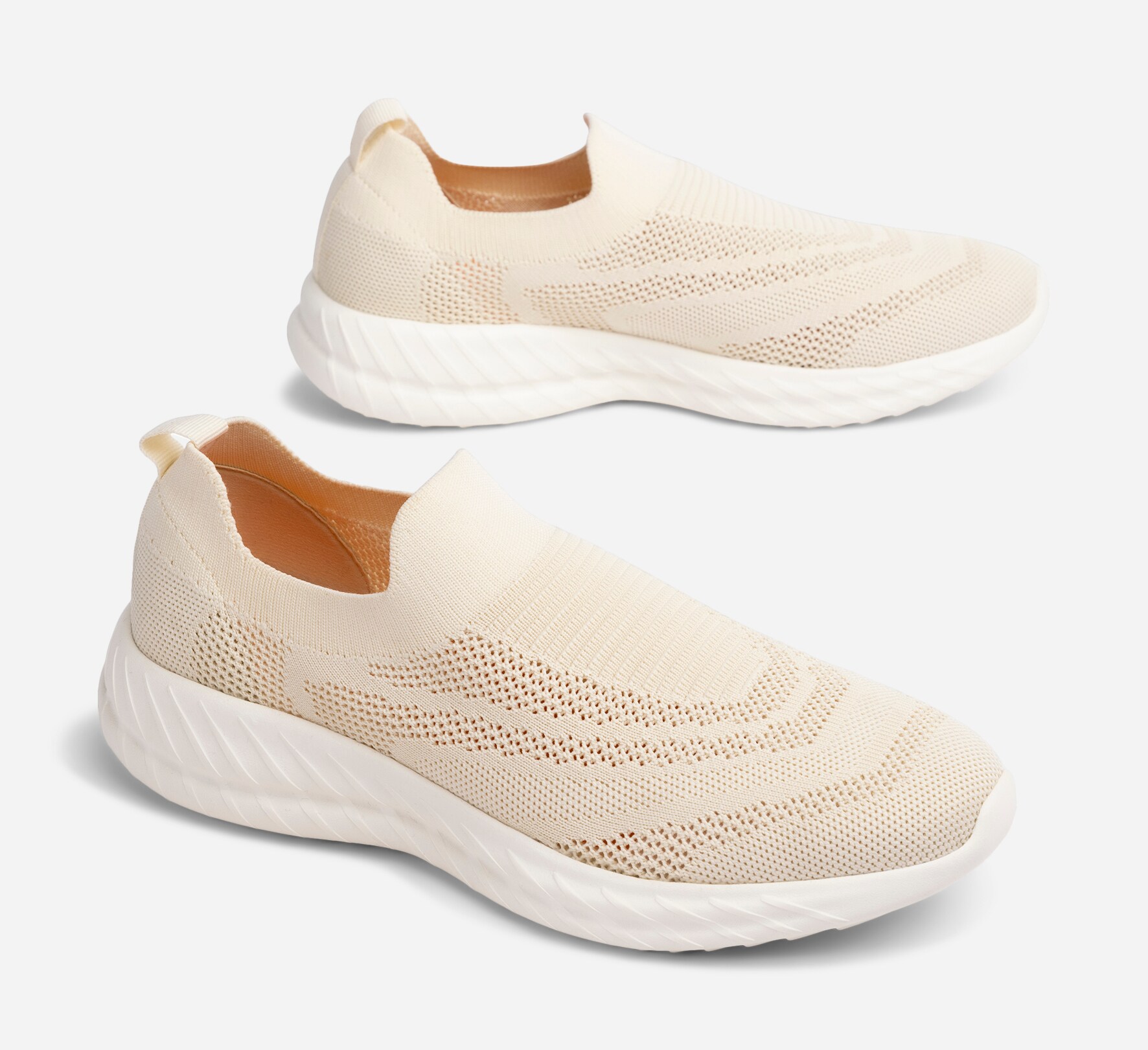 LINEAR, Sock sneakers Beigea