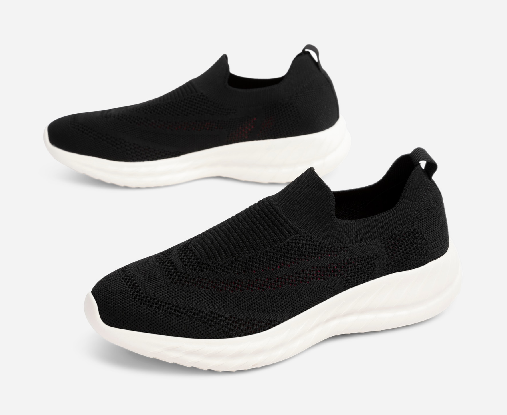 LINEAR, Sock sneakers Svarta