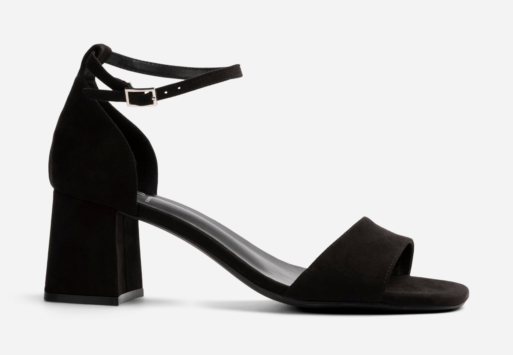 SO ALL, Sandaletter med remmar Svarta