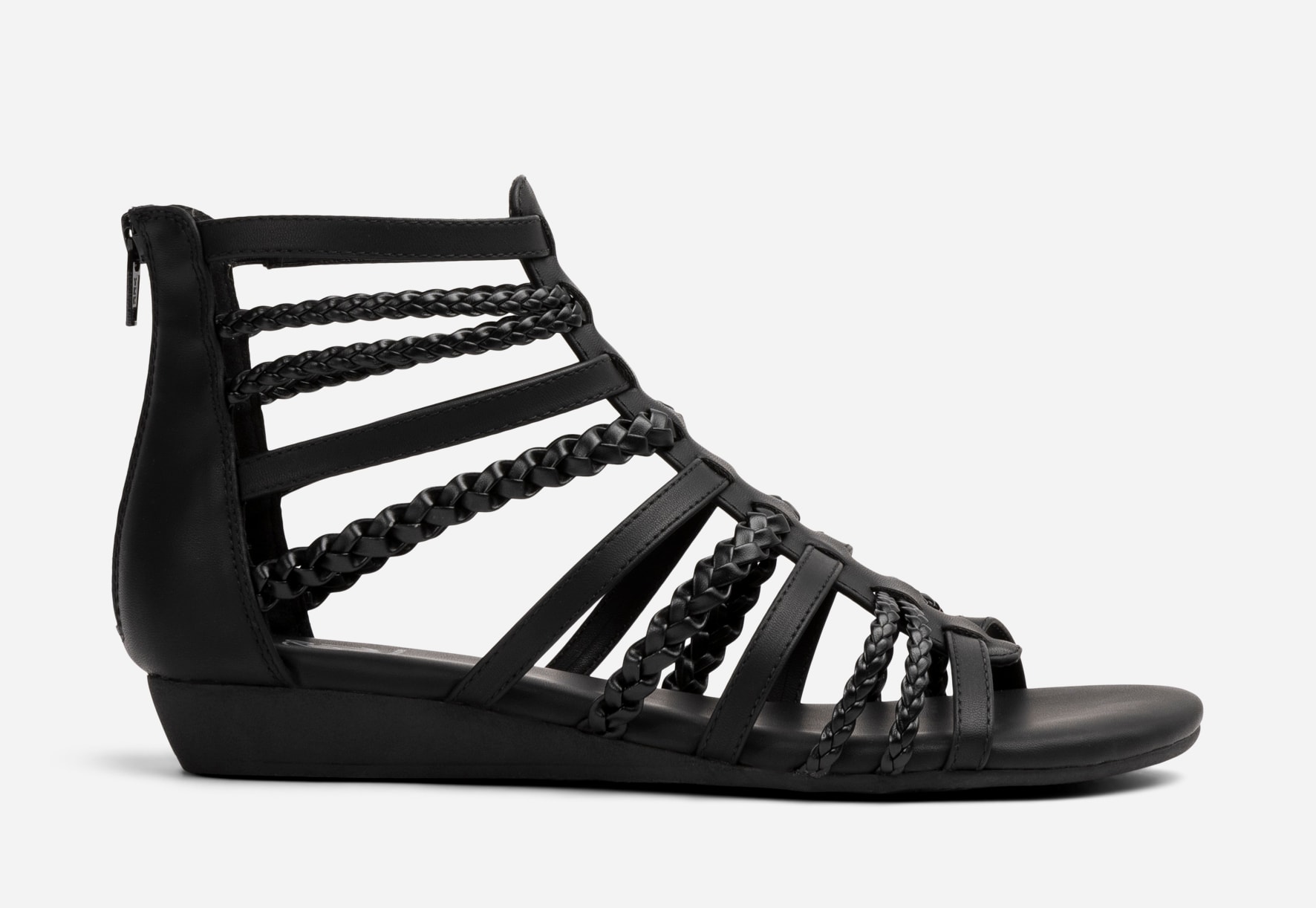 SO ALL, Sandaler med remmar Svarta