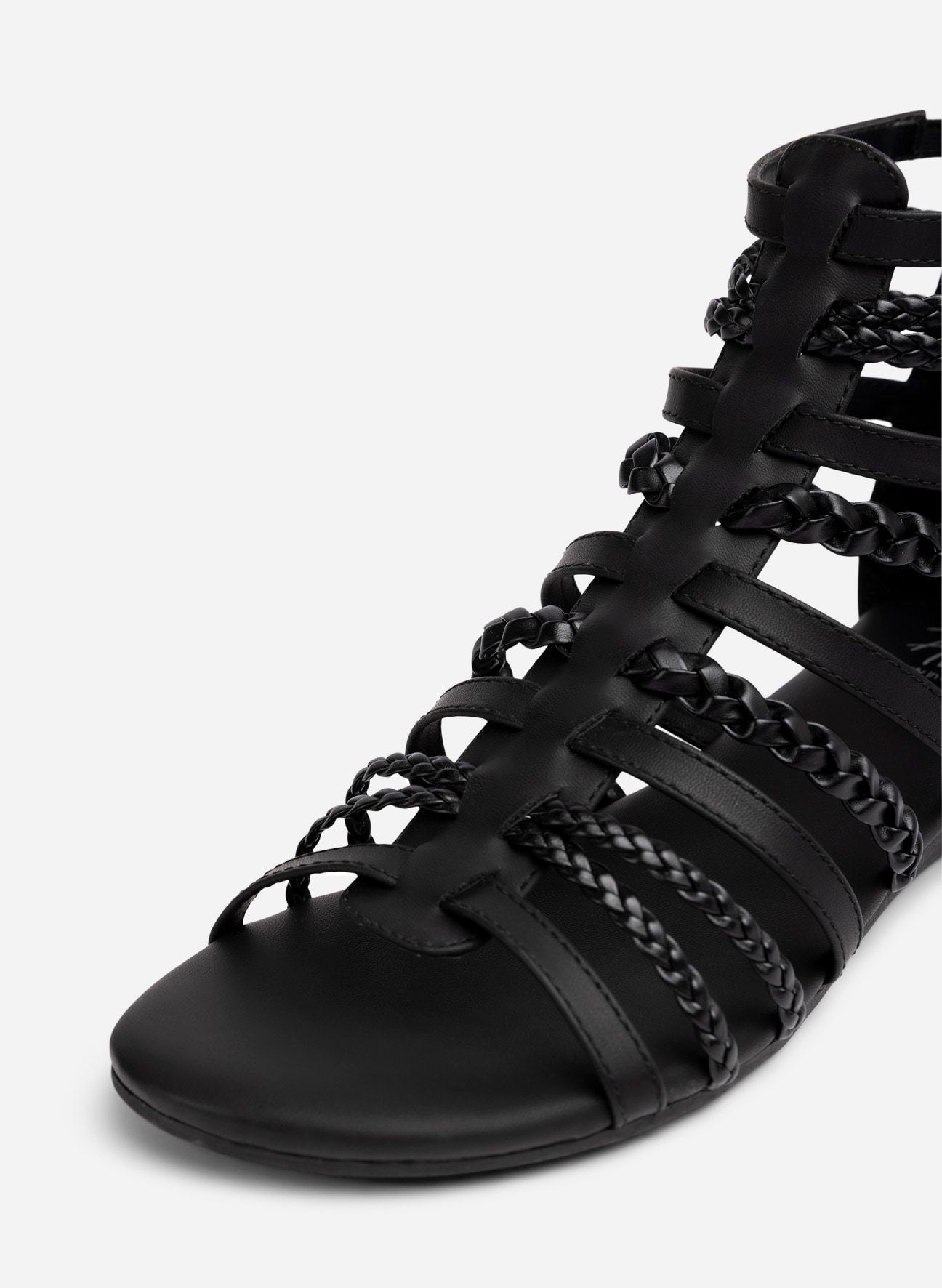 SO ALL, Sandaler med remmar Svarta