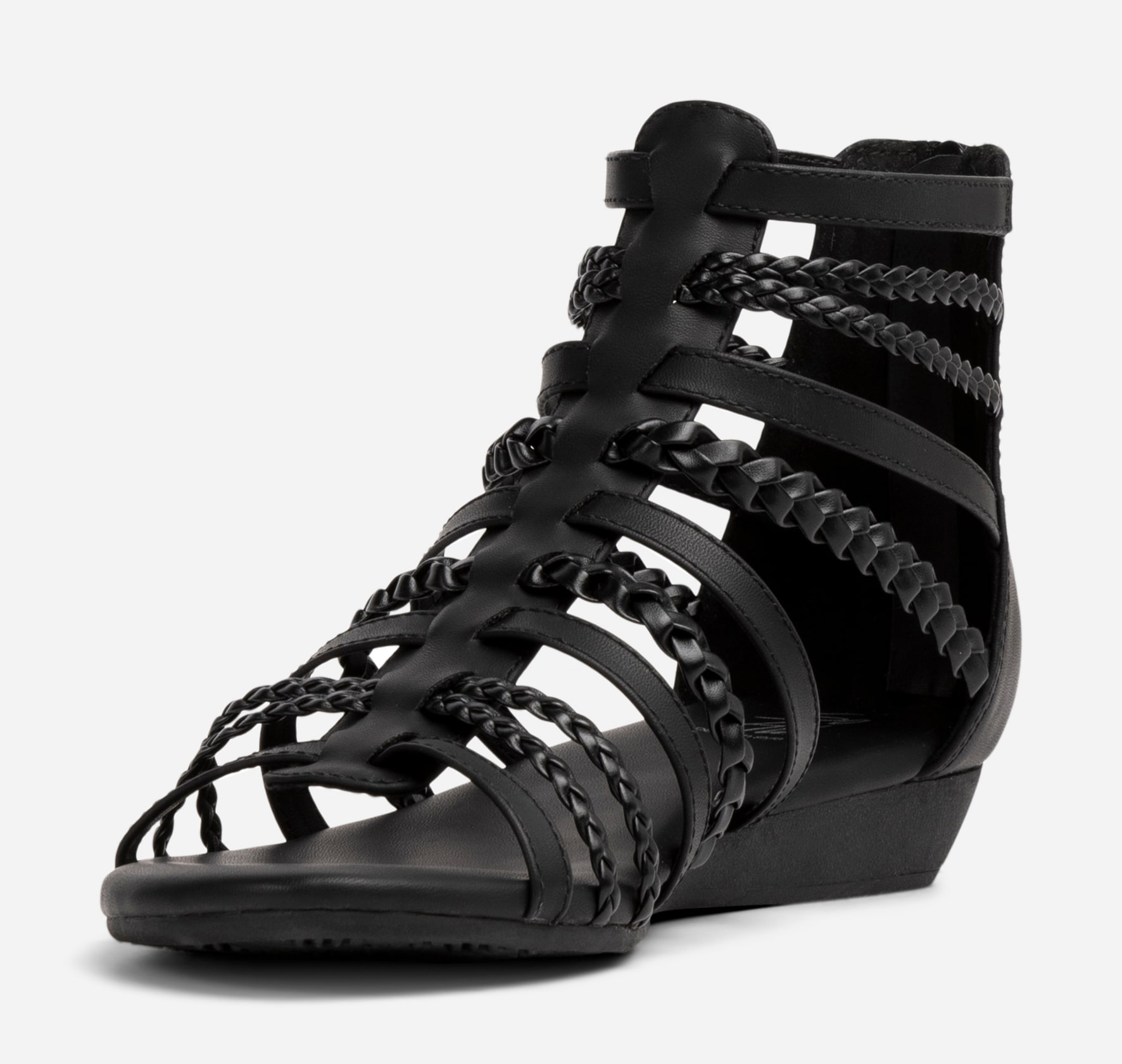 SO ALL, Sandaler med remmar Svarta