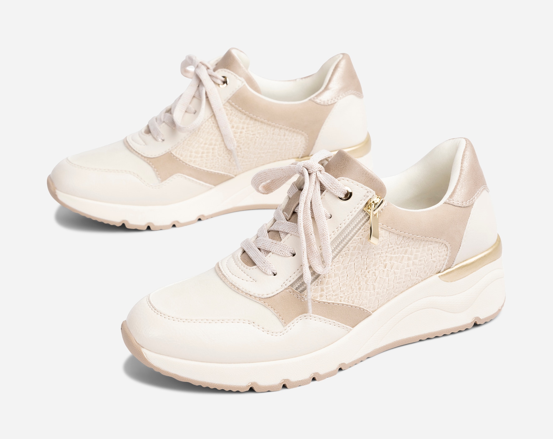 SO ALL, Sneakers Beigea