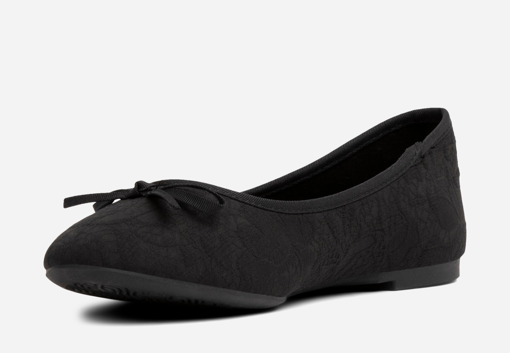 ATTITUDE, Ballerinaskor Svarta