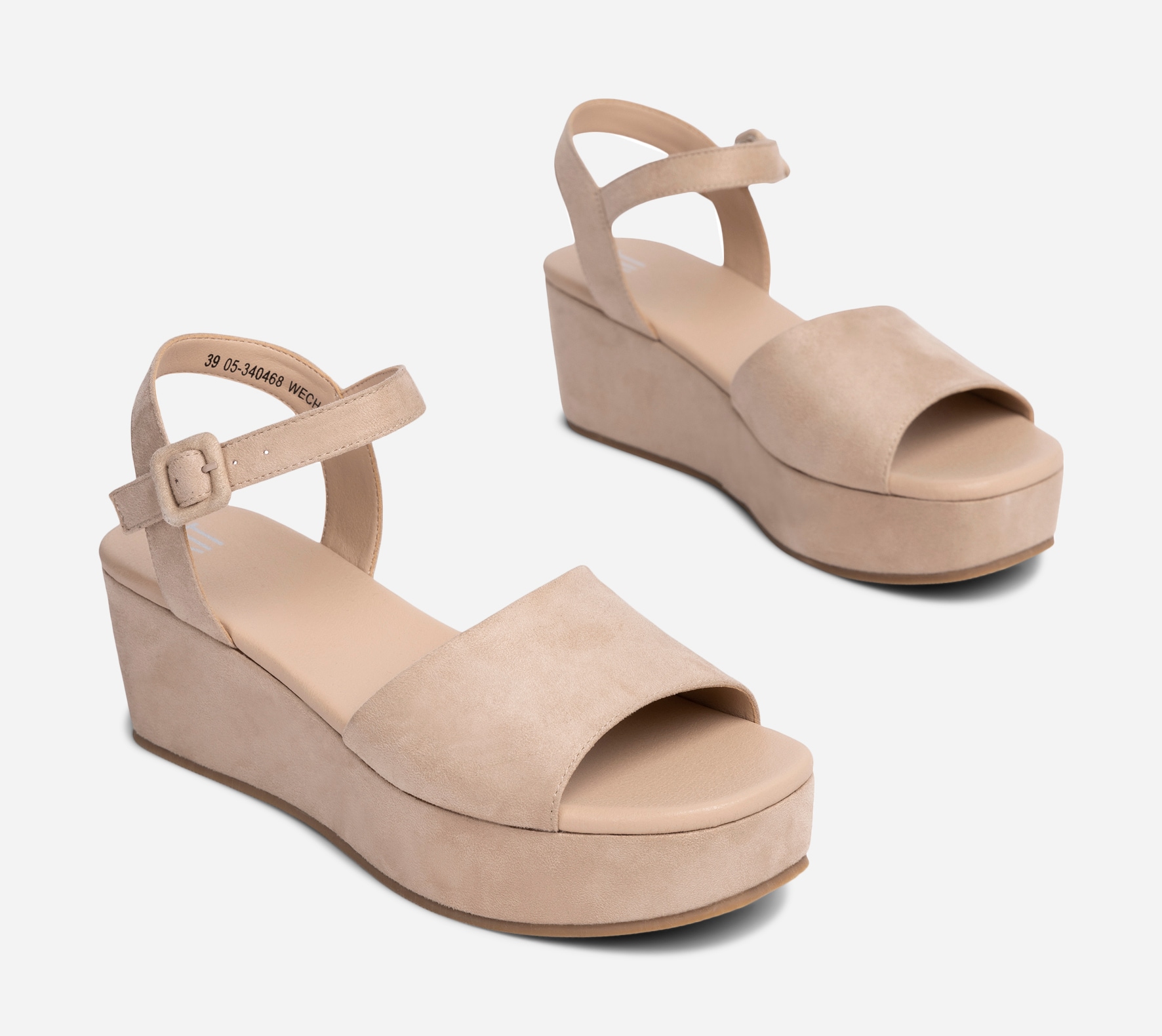 XIT, Sandaletter med platåsula Rosa