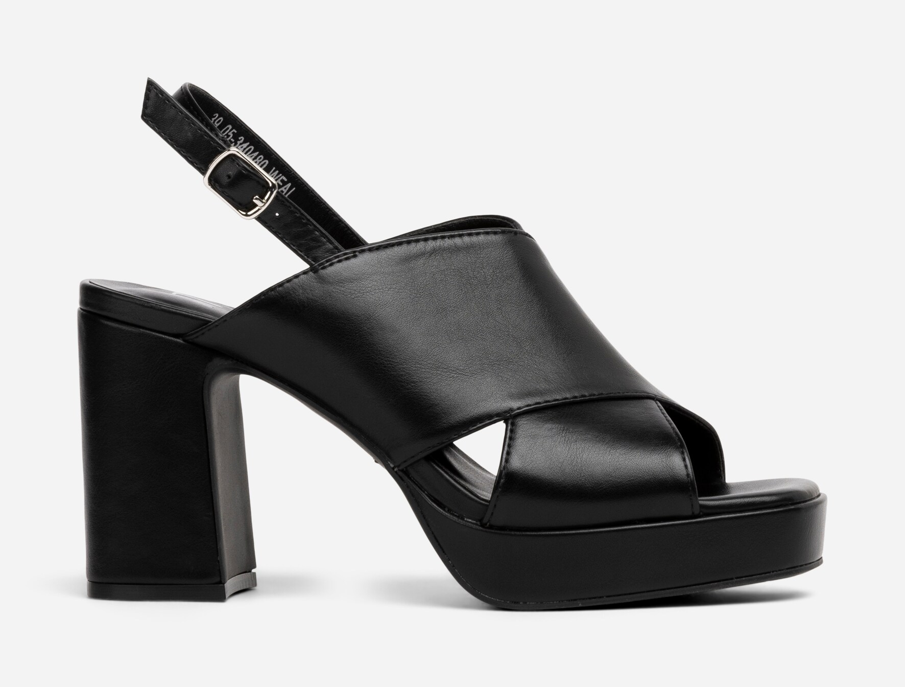 XIT, Sandaletter med platåsula Svarta