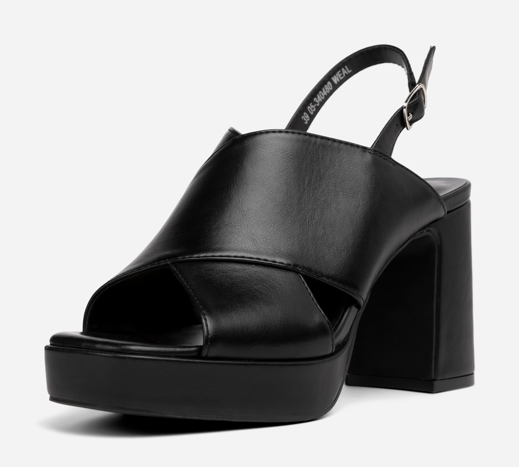 XIT, Sandaletter med platåsula Svarta