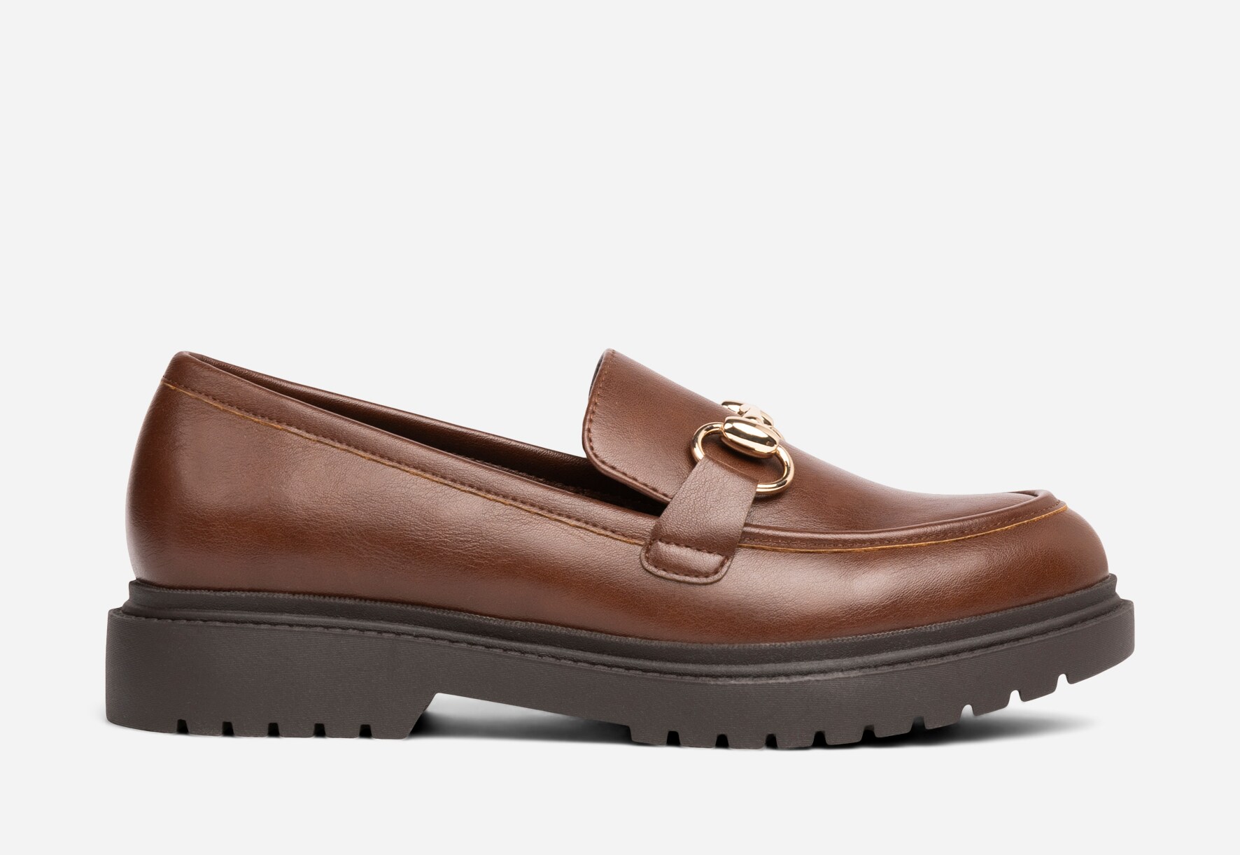 XIT, Loafers med spänne Bruna