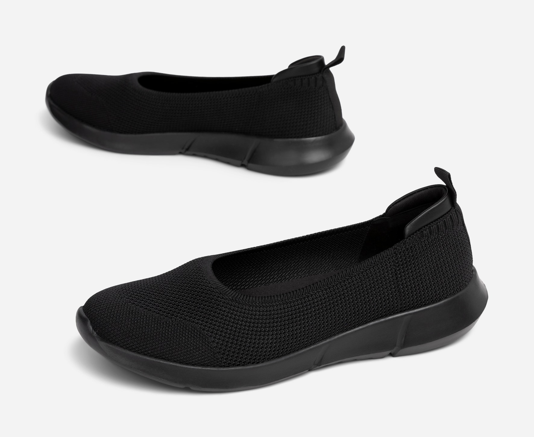 LINEAR, Ballerinaskor Svarta