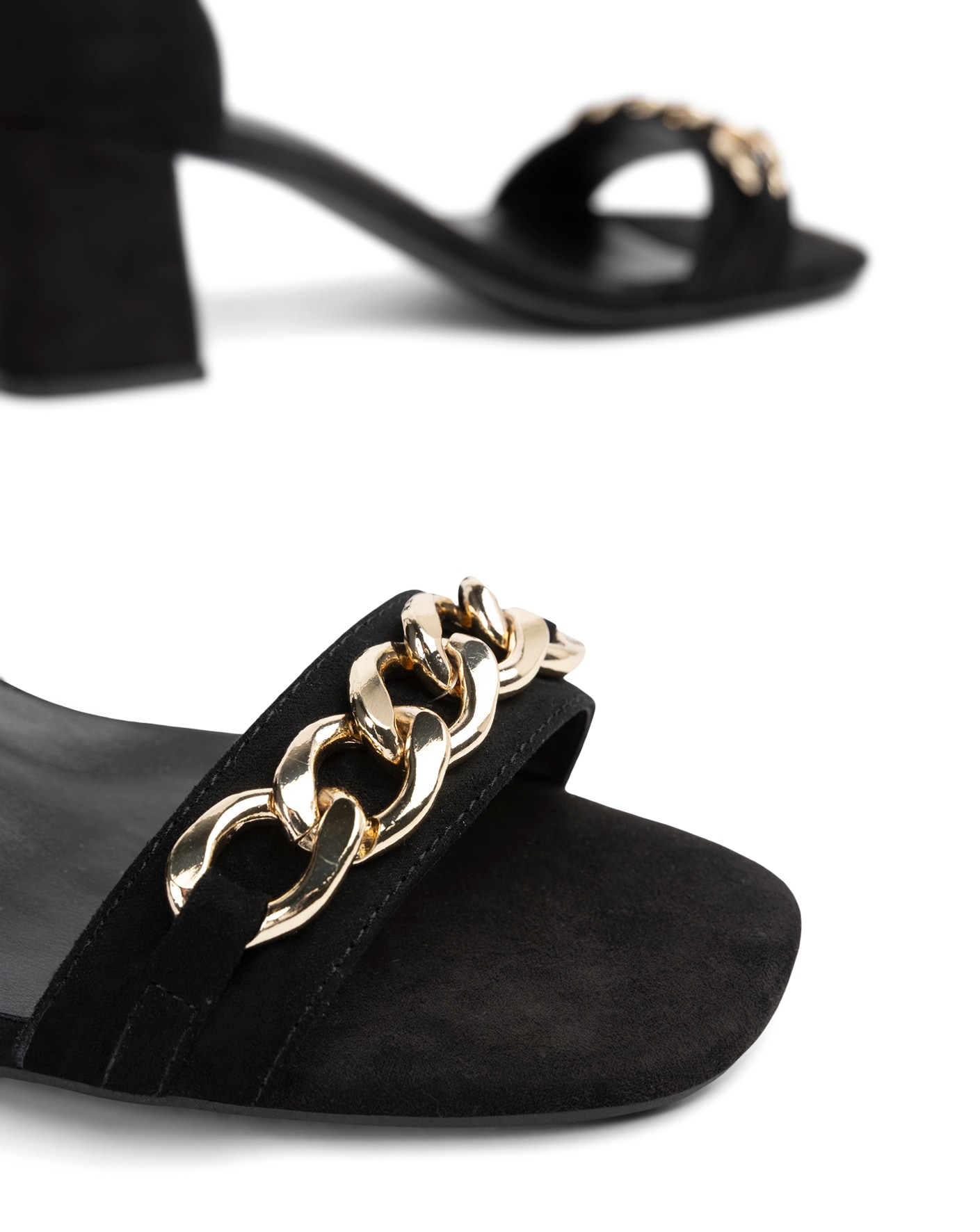 SO ALL, Sandaletter med remmar Svarta