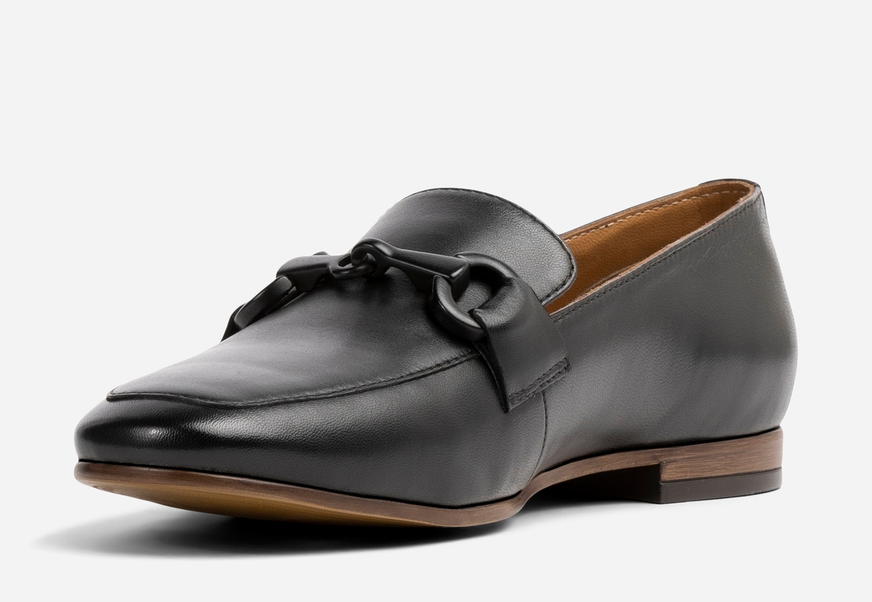 PACE, Loafers med spänne Svarta
