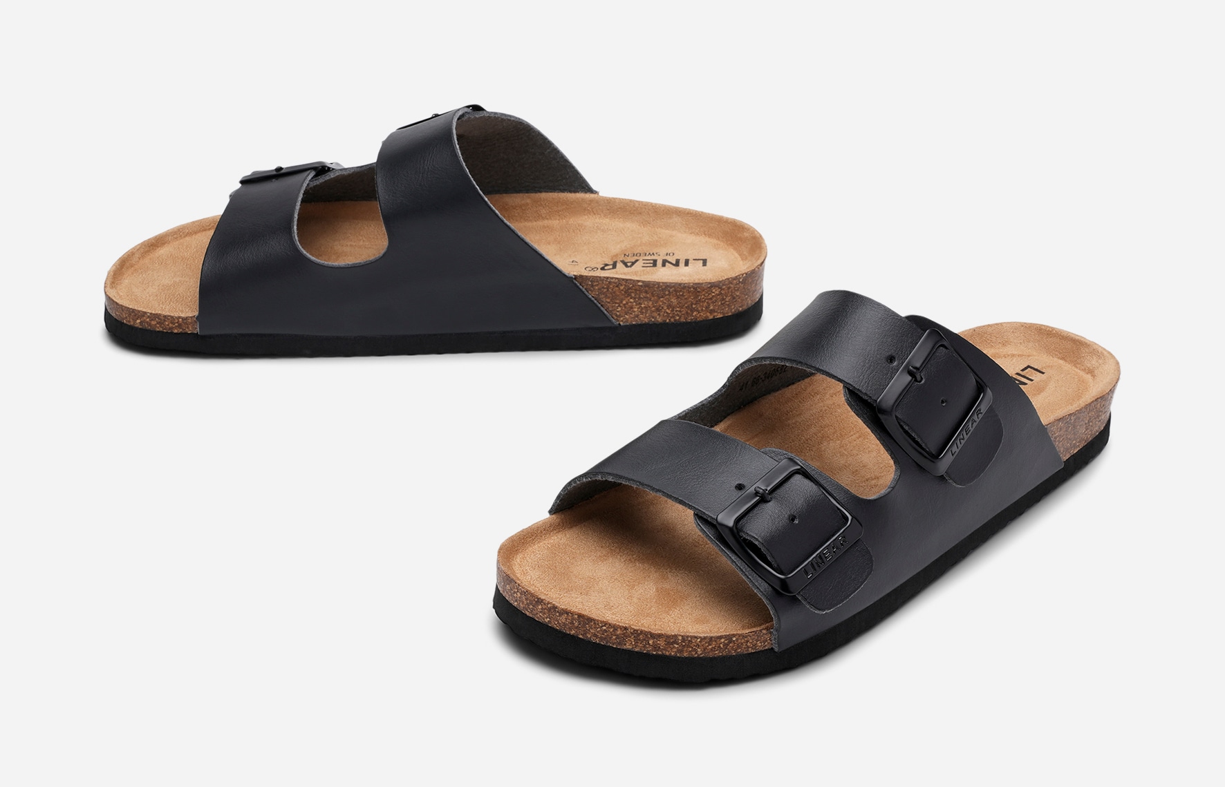 LINEAR, Sandaler Svarta