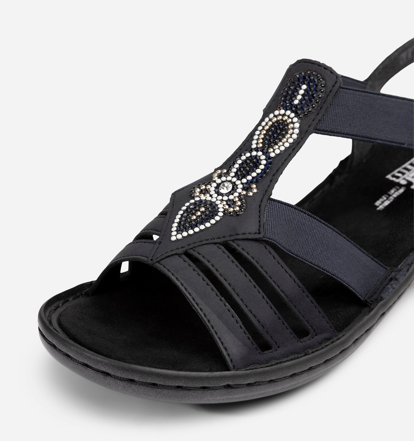 RIEKER, Sandaler med remmar Blåa