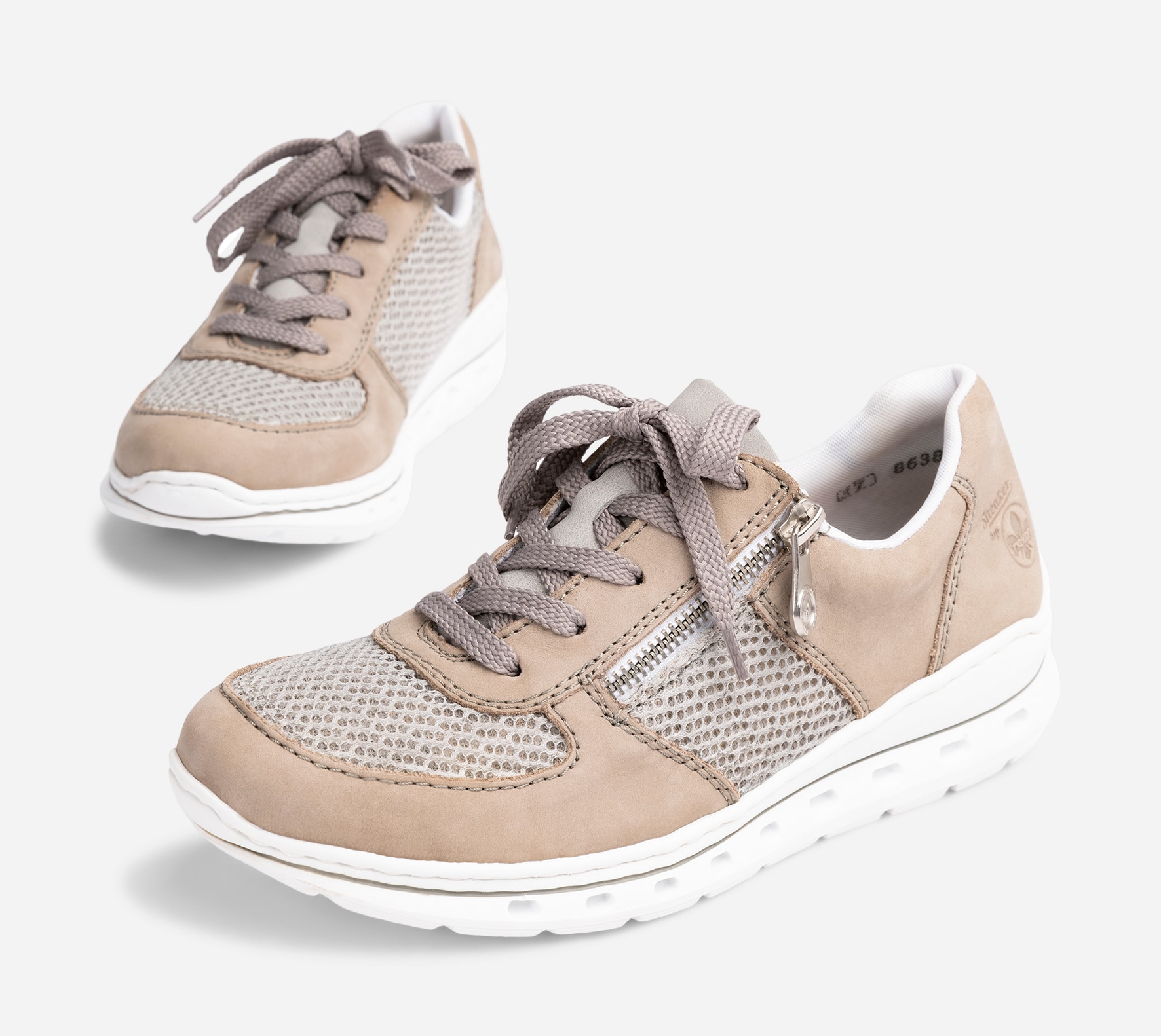 RIEKER, Sneakers Beigea