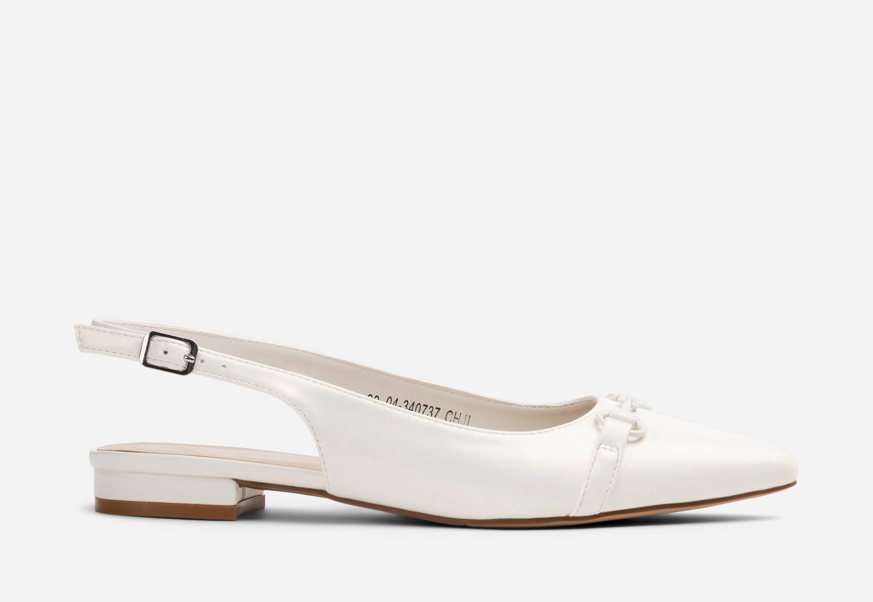 XIT, Ballerinaskor med slingback Vita