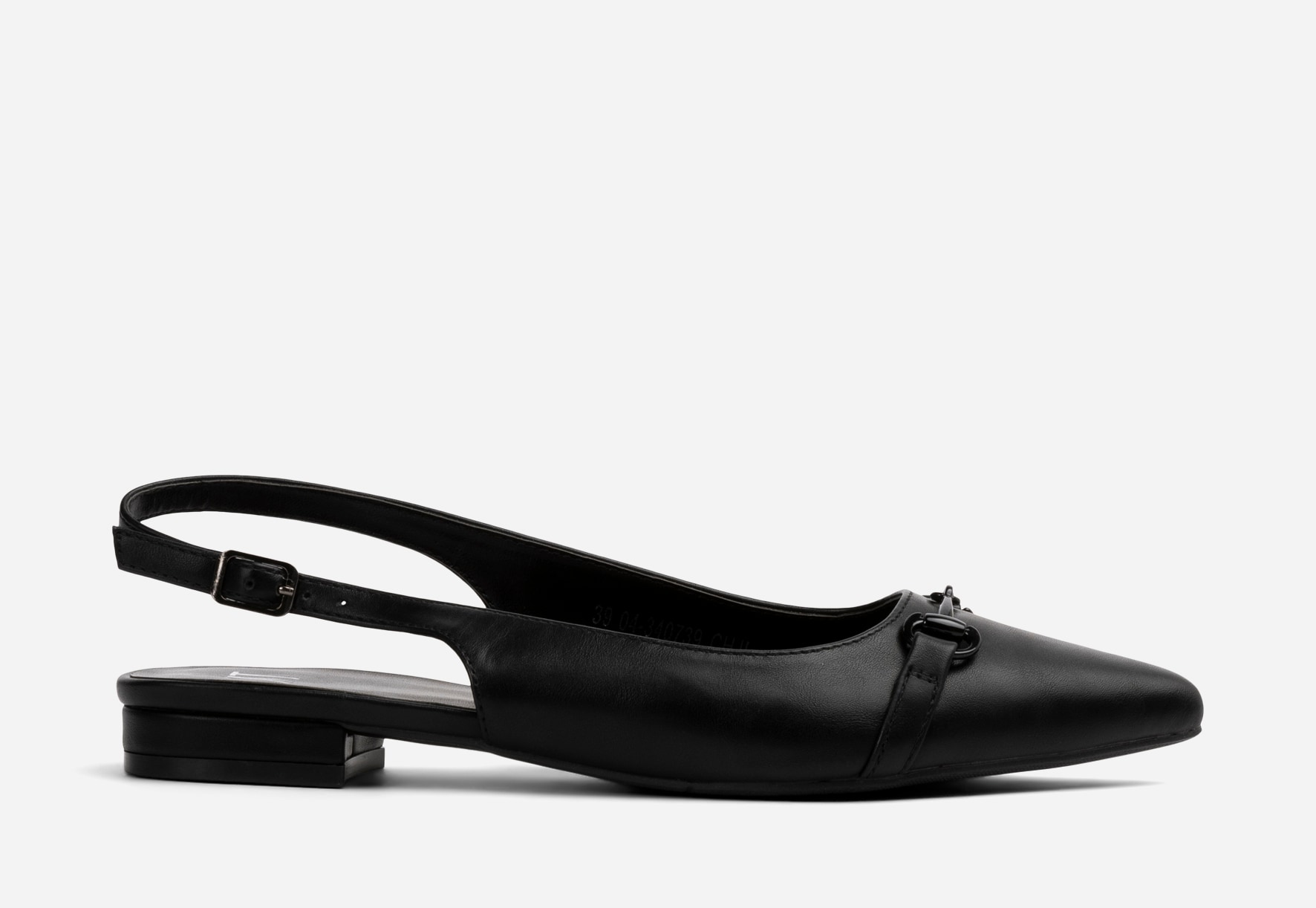 XIT, Ballerinaskor med slingback Svarta