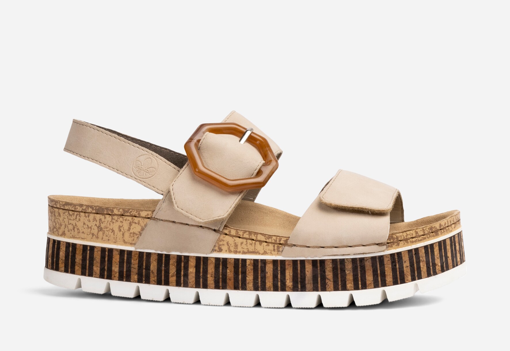 RIEKER, Sandaler Beigea