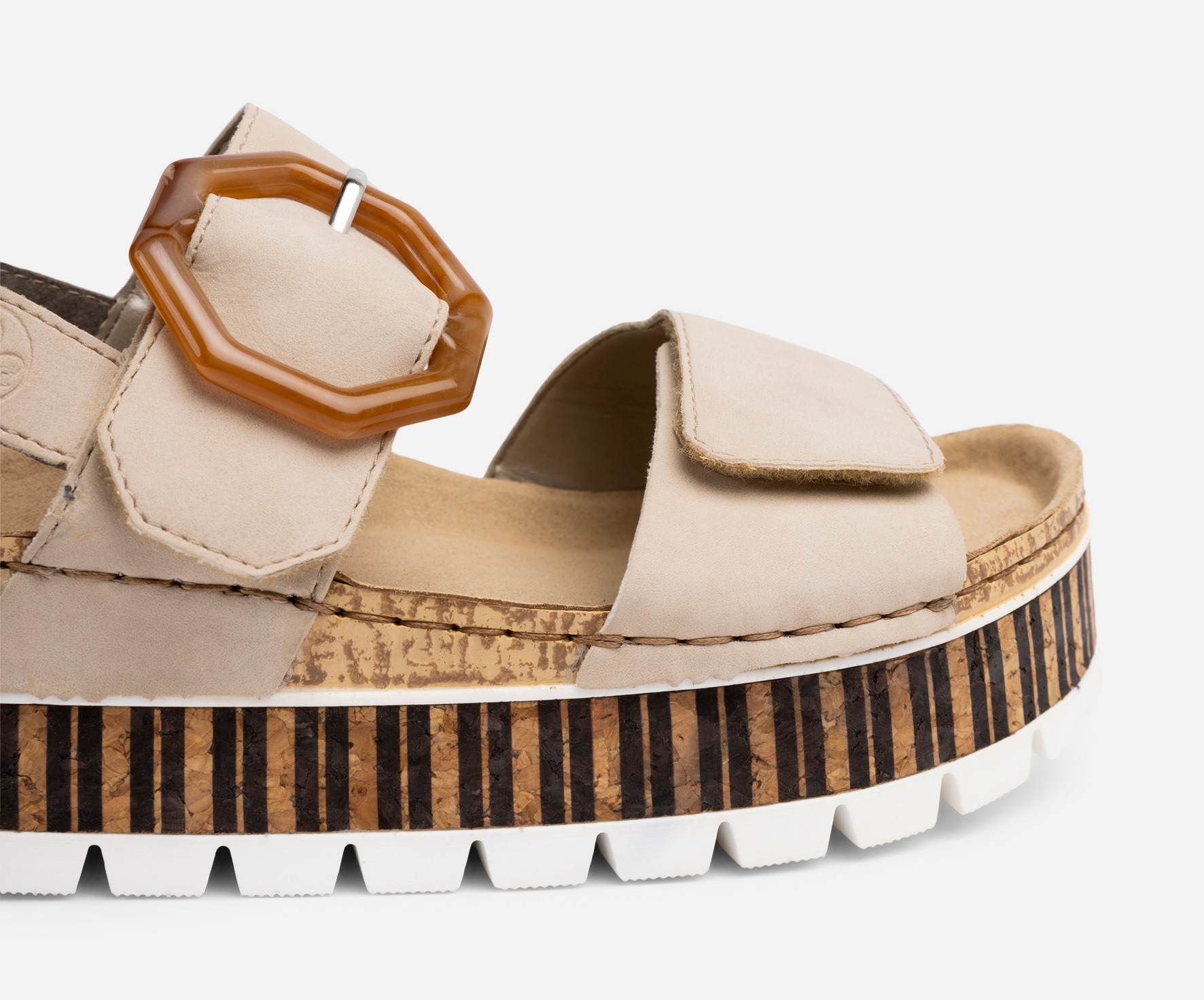 RIEKER, Sandaler Beigea