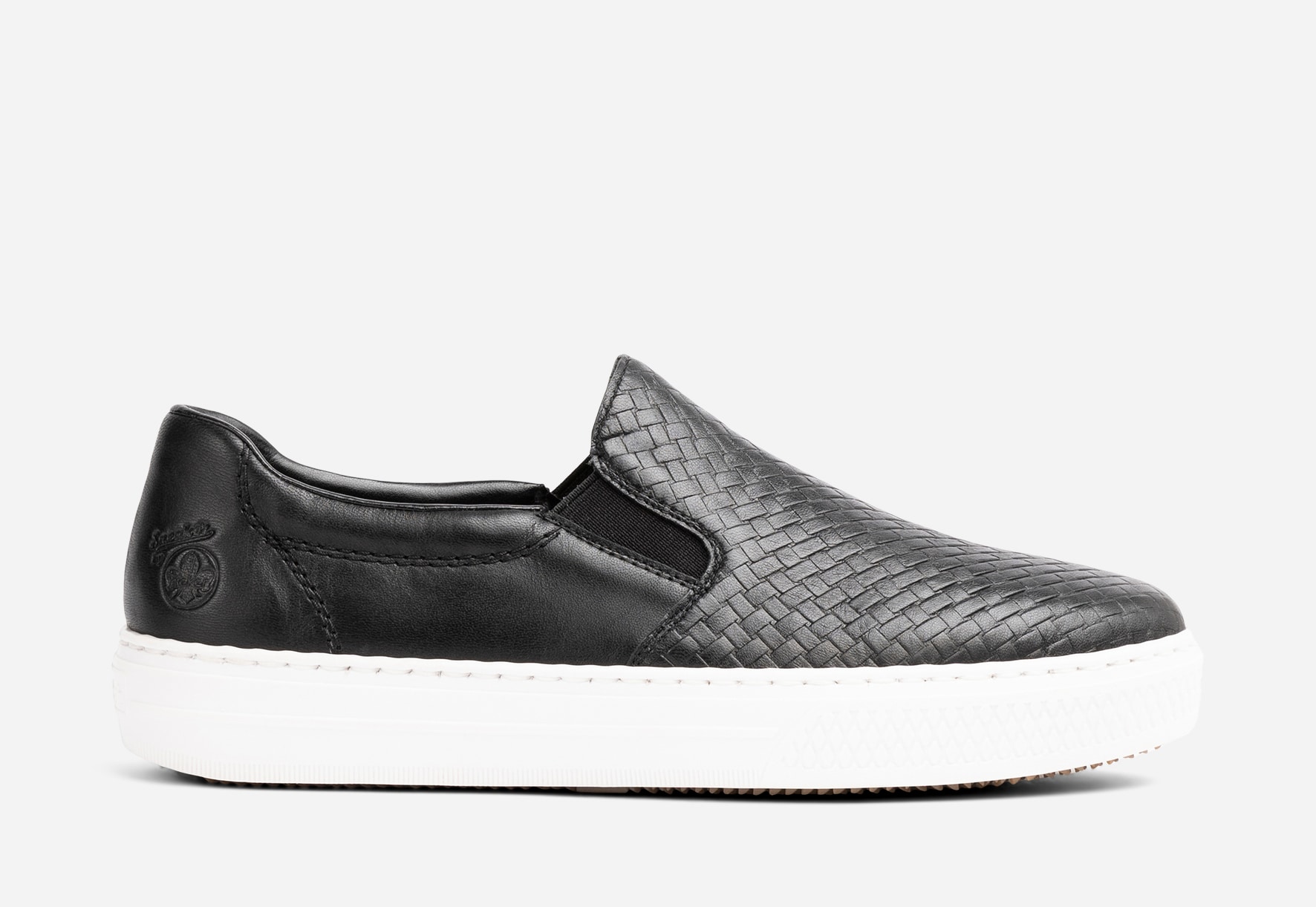 RIEKER, Slip-on sneakers Svarta