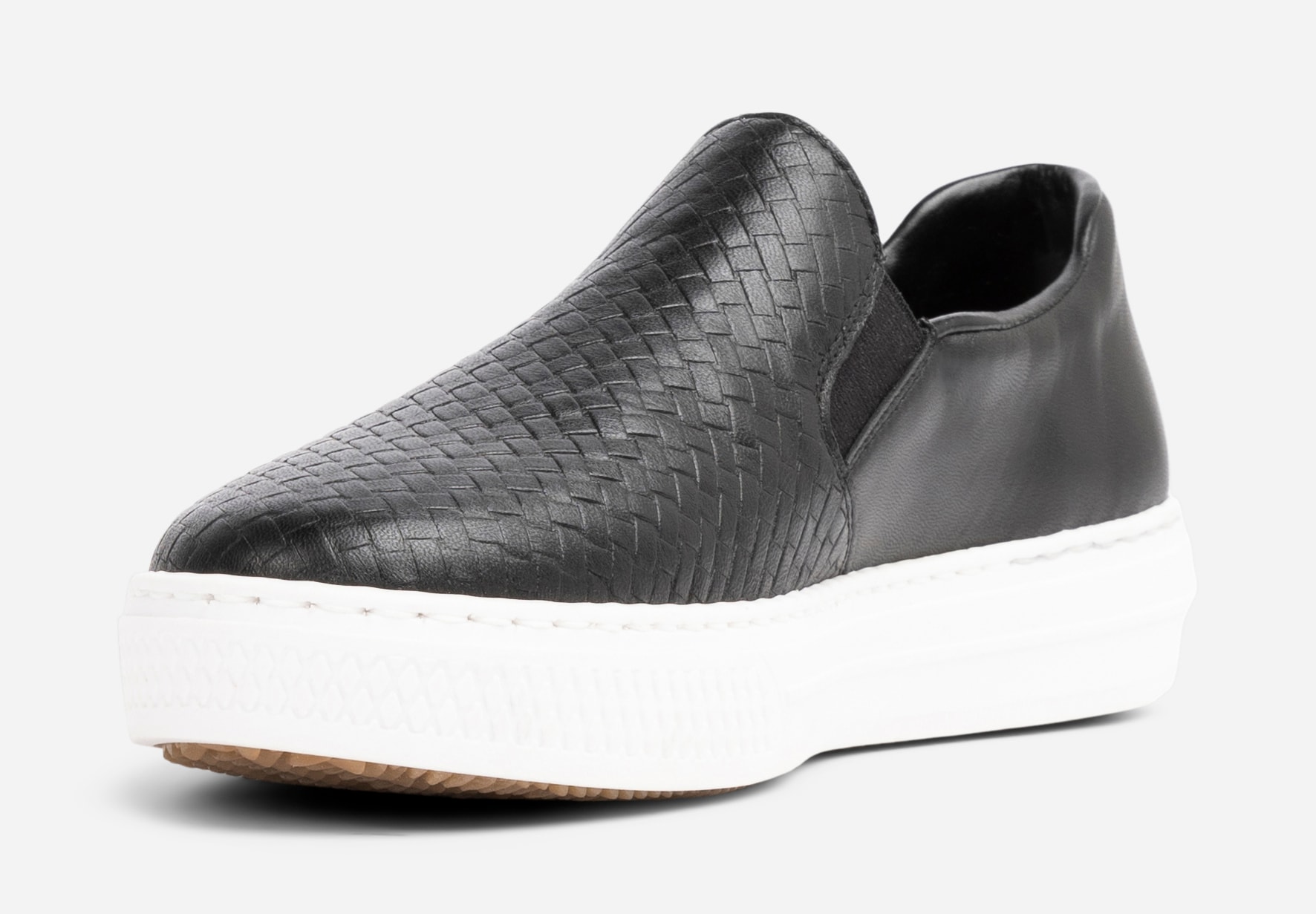 RIEKER, Slip-on sneakers Svarta