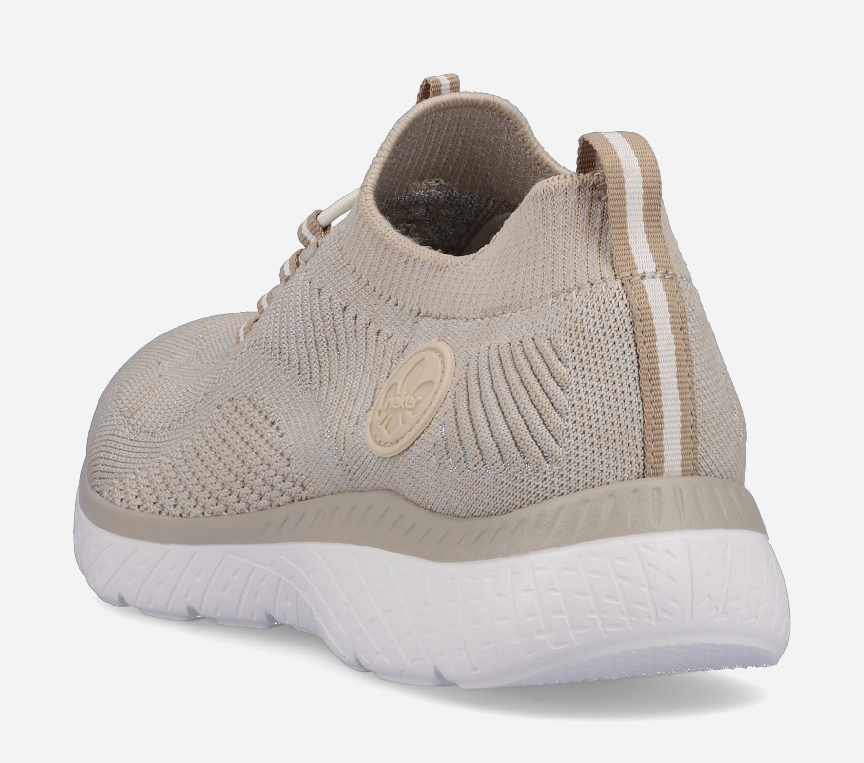 RIEKER, Sock sneakers Beigea