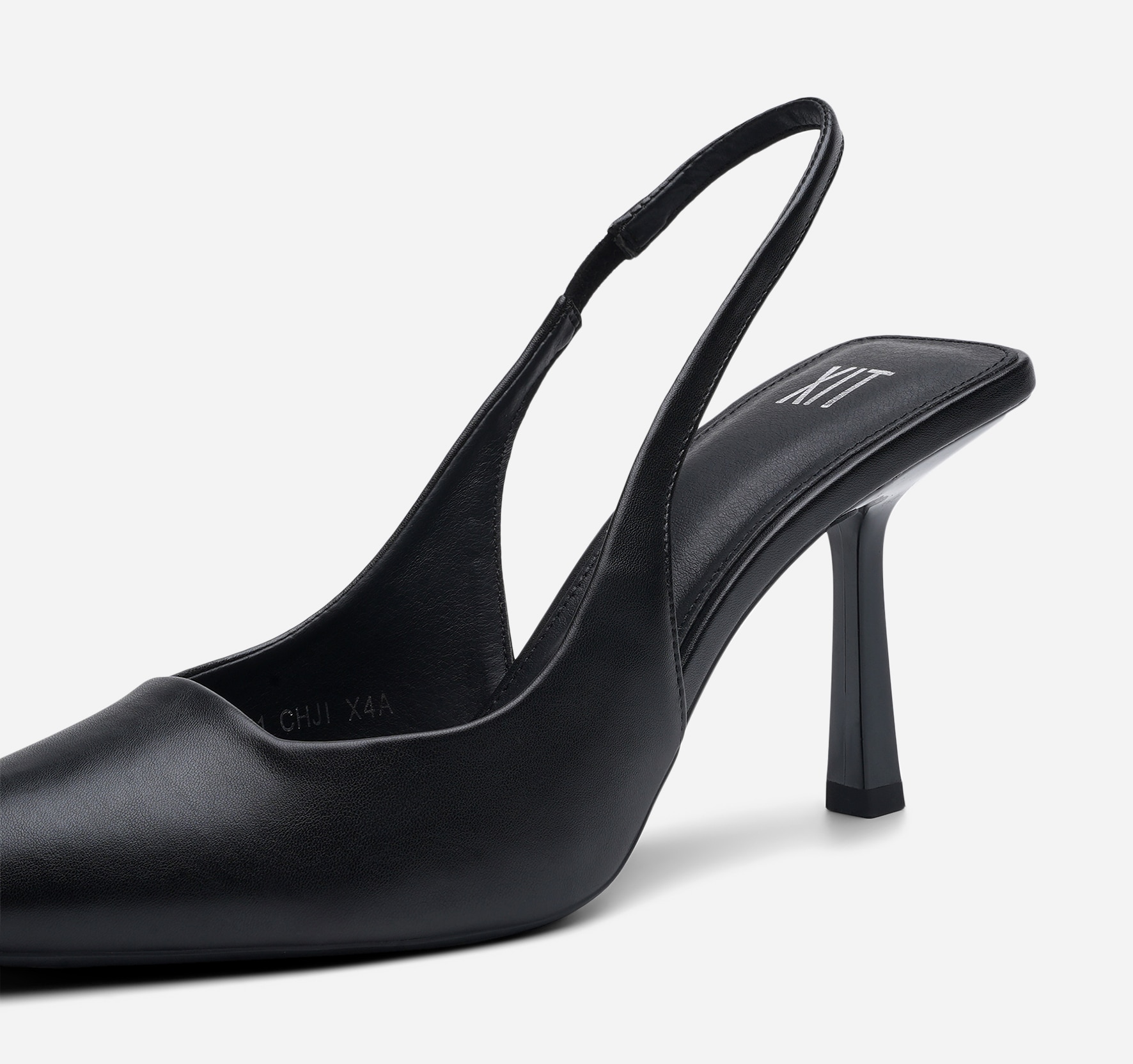 XIT, Pumps med slingback Svarta