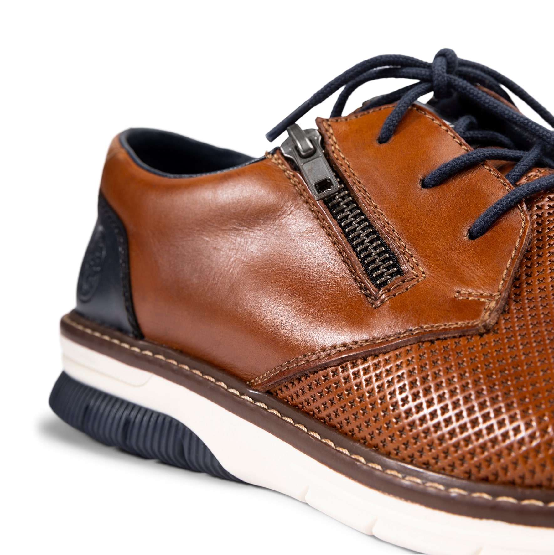 RIEKER, Snörskor Bruna