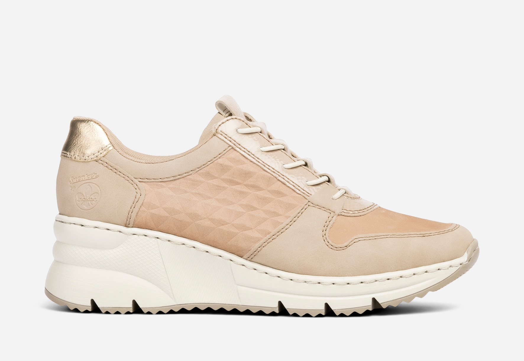 RIEKER, Sneakers Beigea