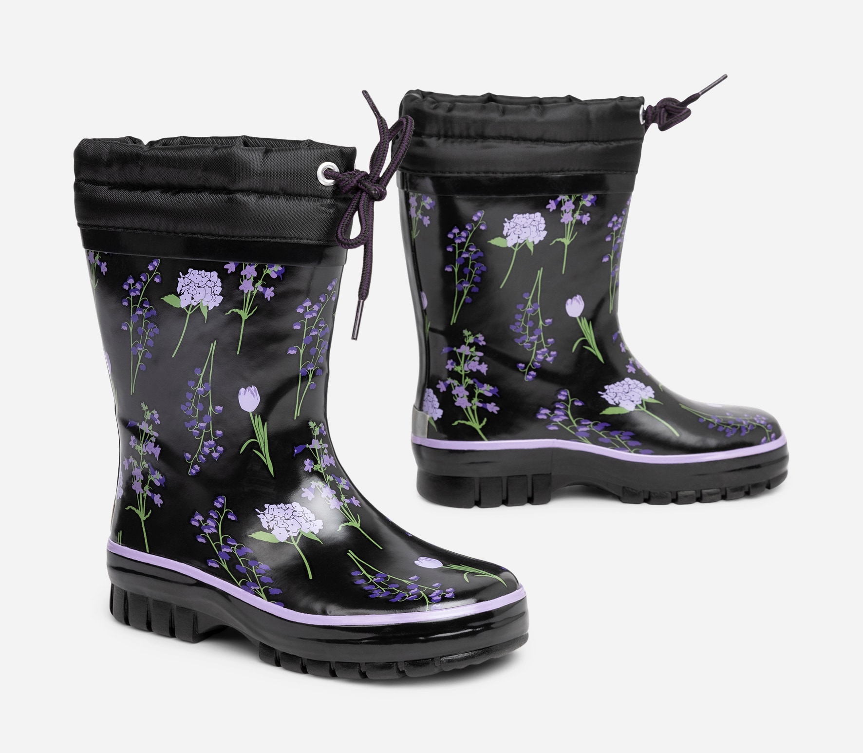 LINEAR, Varmfodrade gummistövlar Flerfärgade