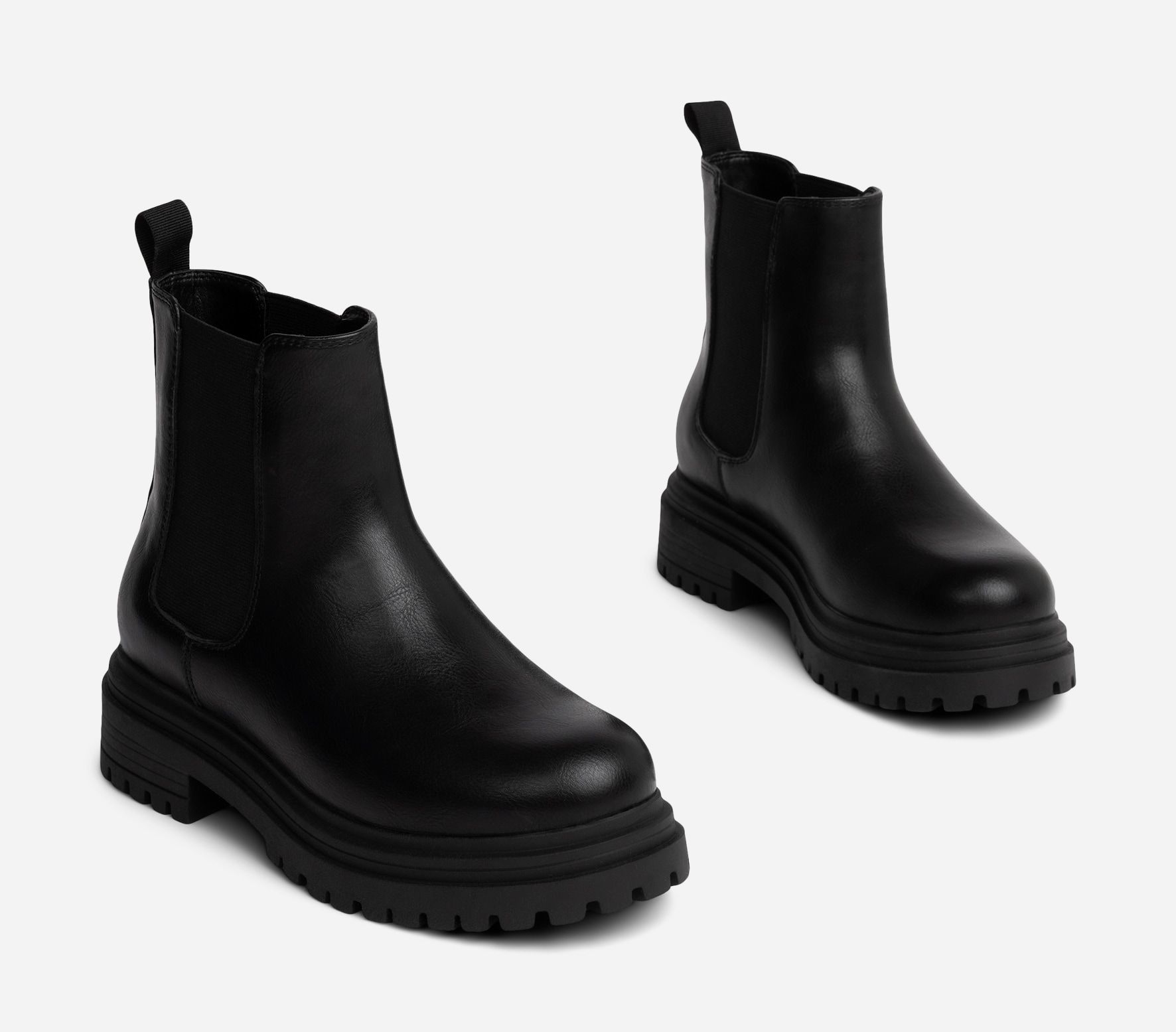 DINSKO, Varmfodrade chelseaboots Svarta