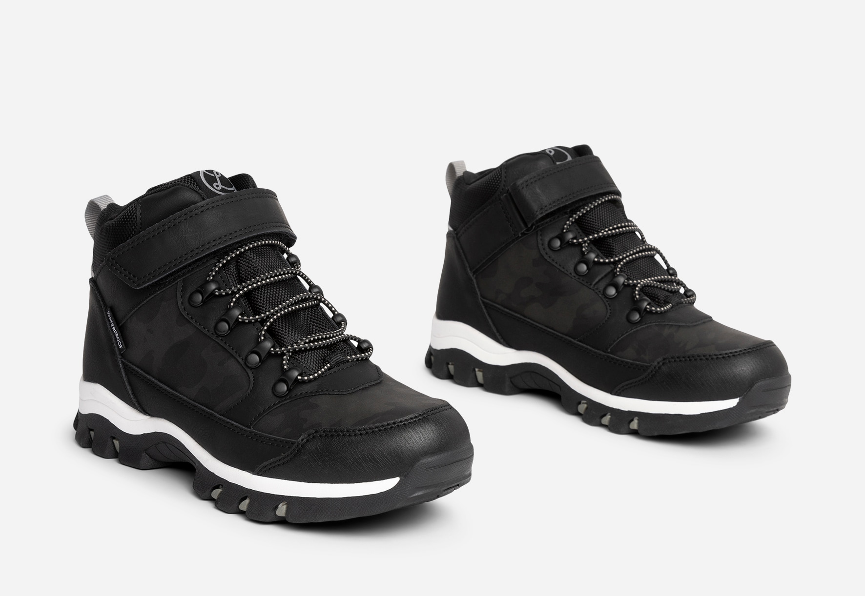 LINEAR, Varmfodrade kängor waterproof Svarta