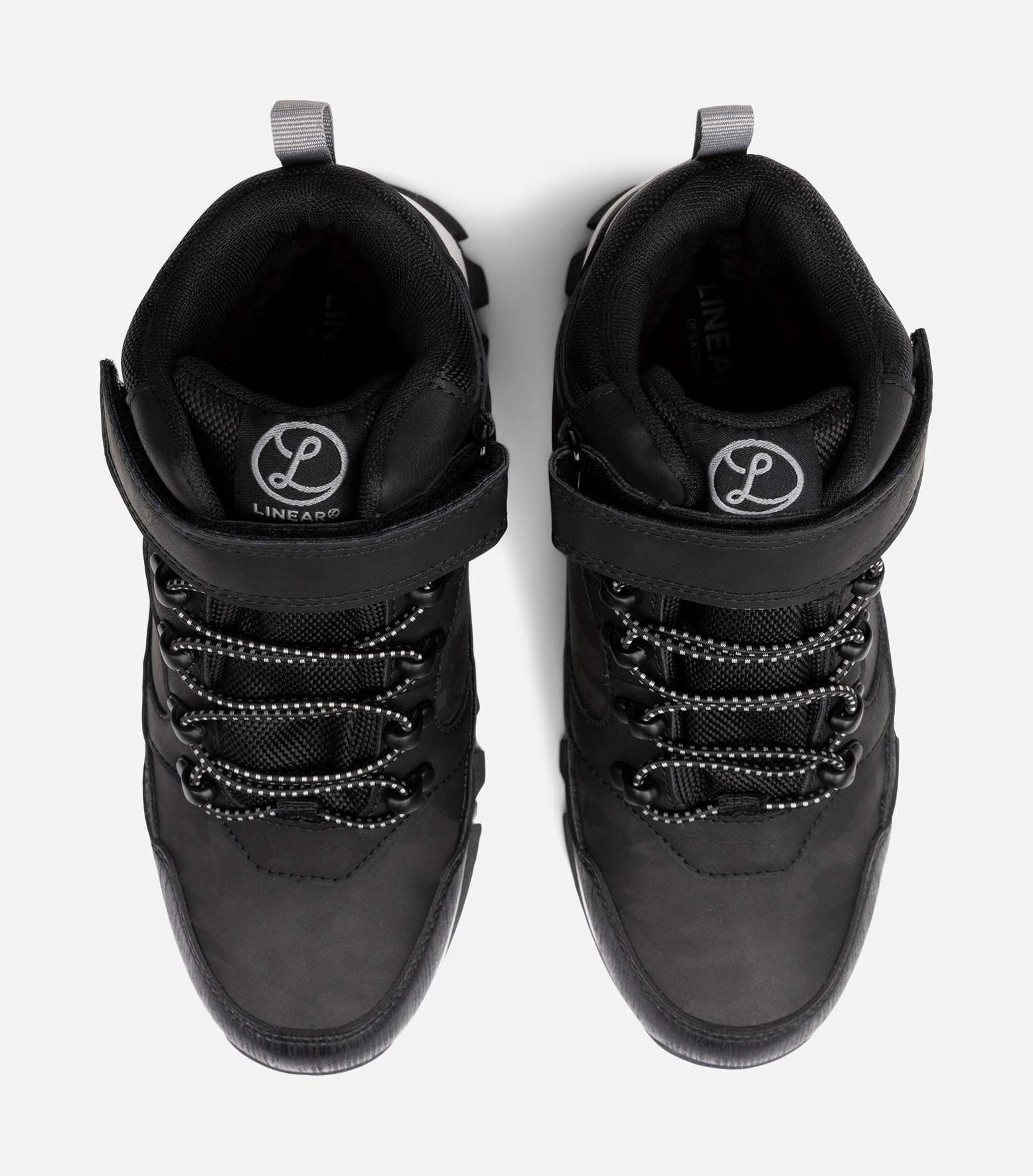 LINEAR, Varmfodrade kängor waterproof Svarta