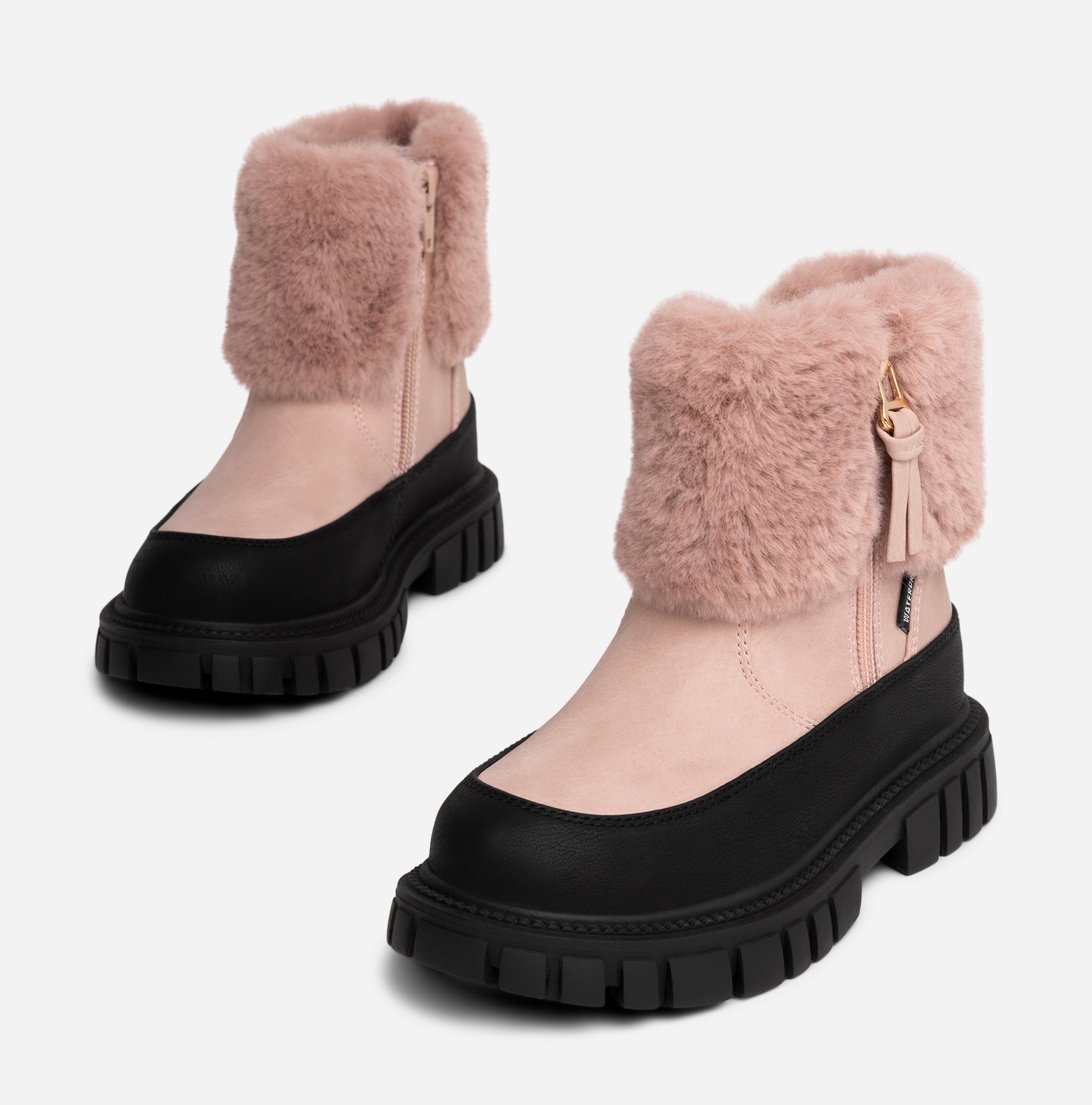 LINEAR, Varmfodrade boots, waterproof Rosa