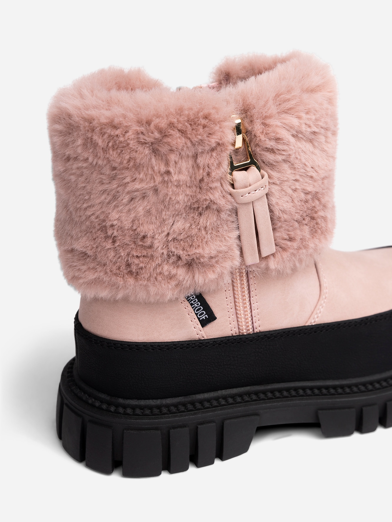 LINEAR, Varmfodrade boots, waterproof Rosa