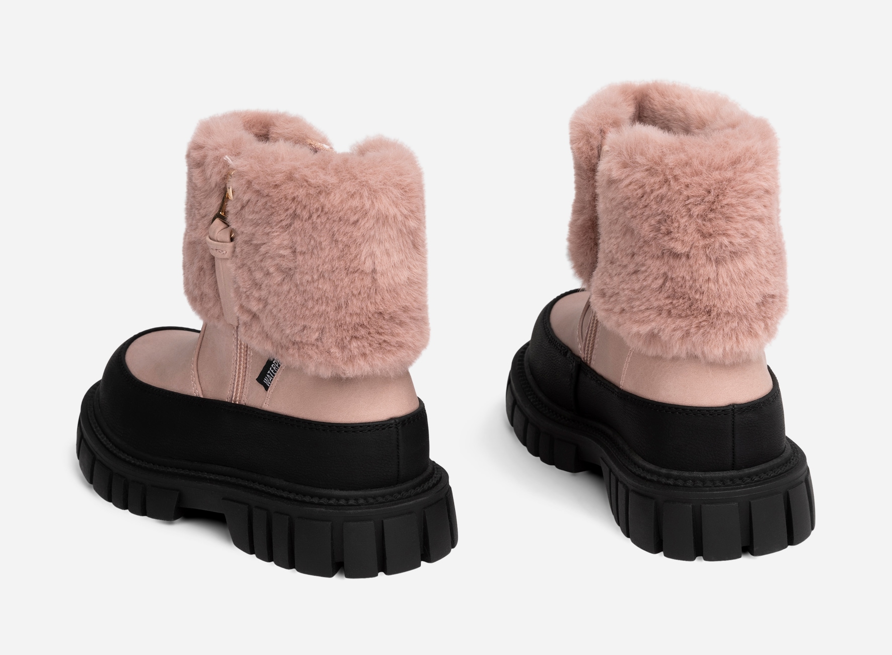 LINEAR, Varmfodrade boots, waterproof Rosa