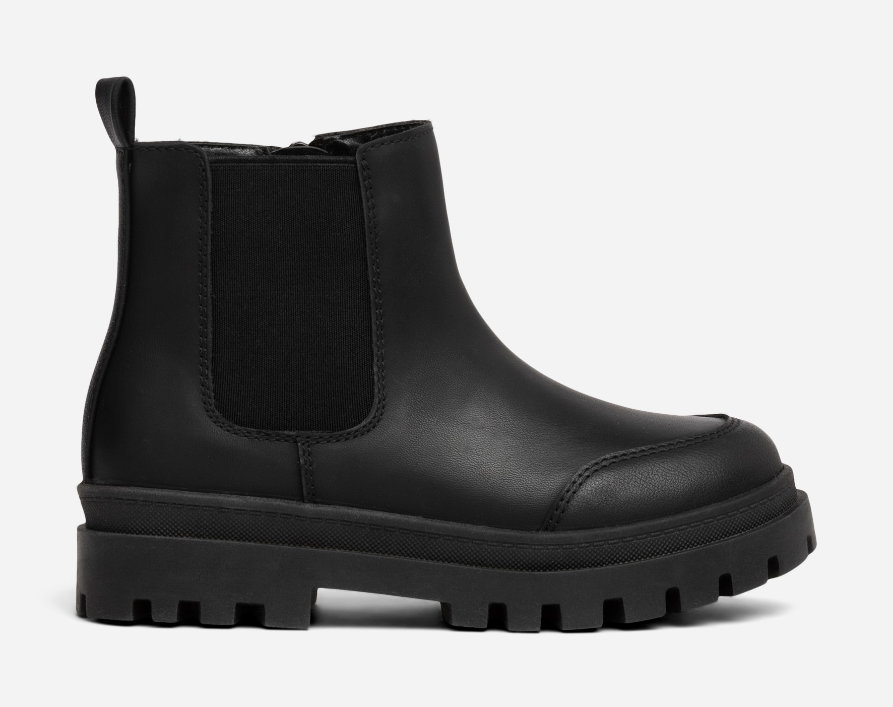 DINSKO, Varmfodrade chelseaboots Svarta