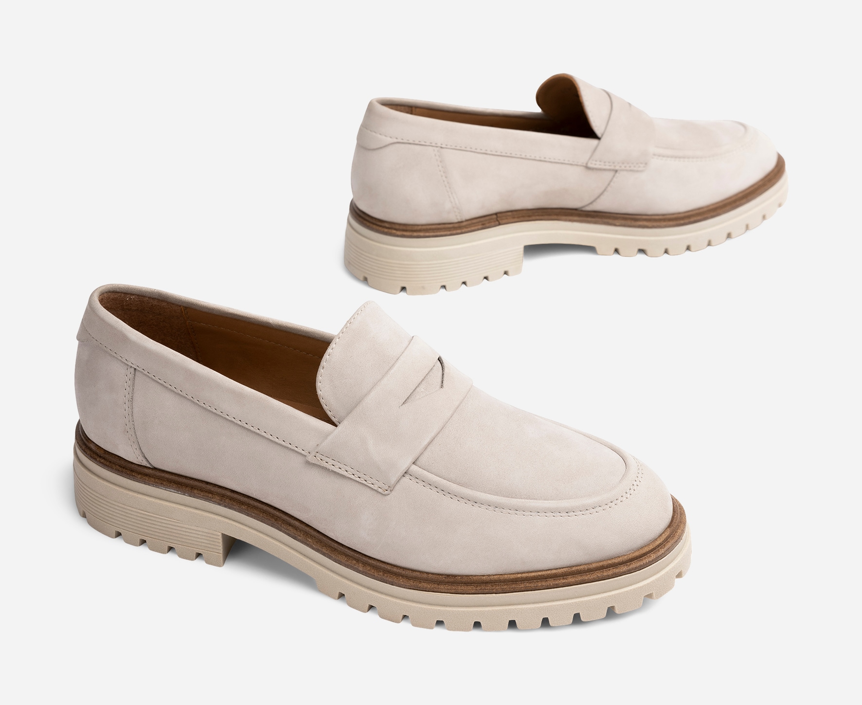 PACE, Loafers Beigea