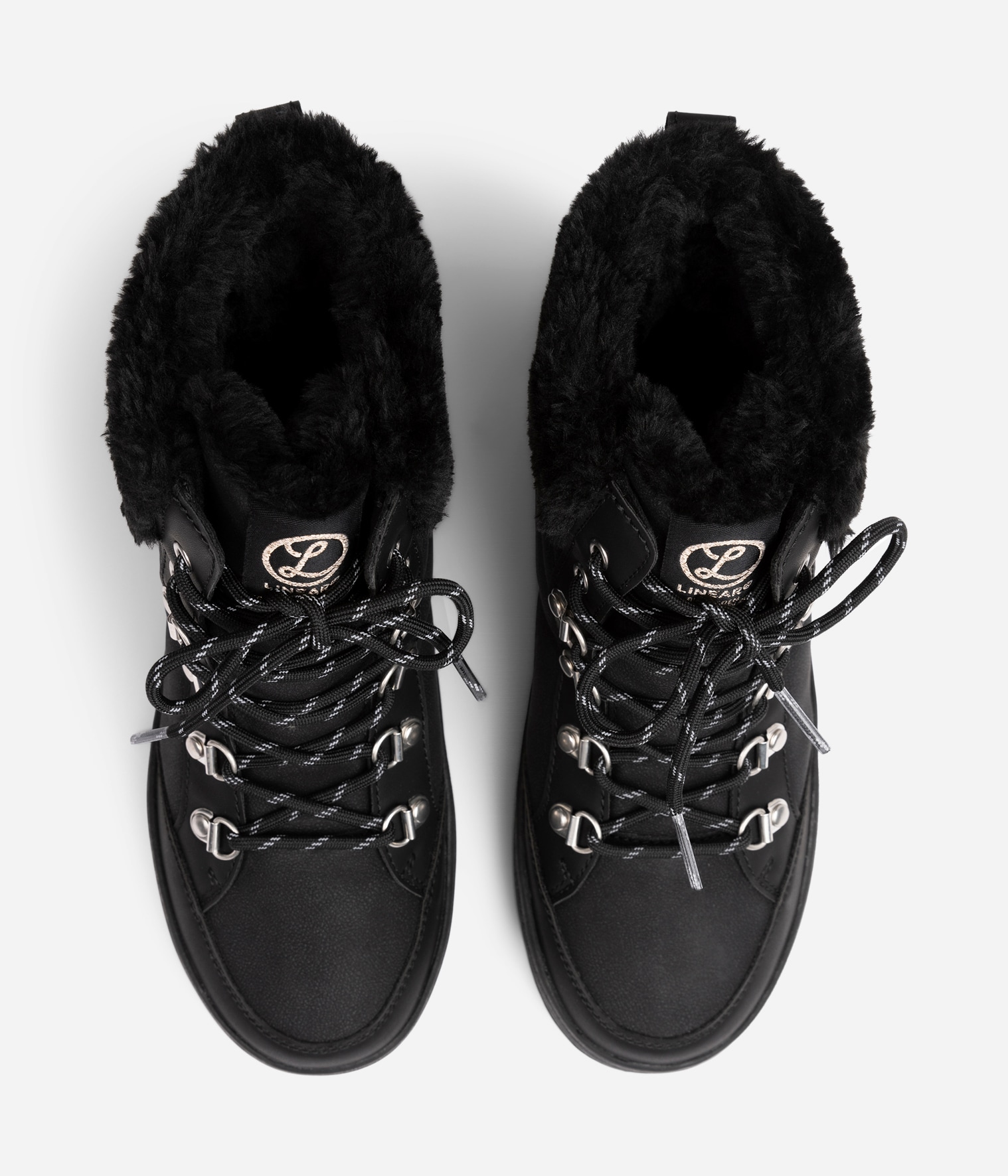 LINEAR, Varmfodrade kängor waterproof Svarta