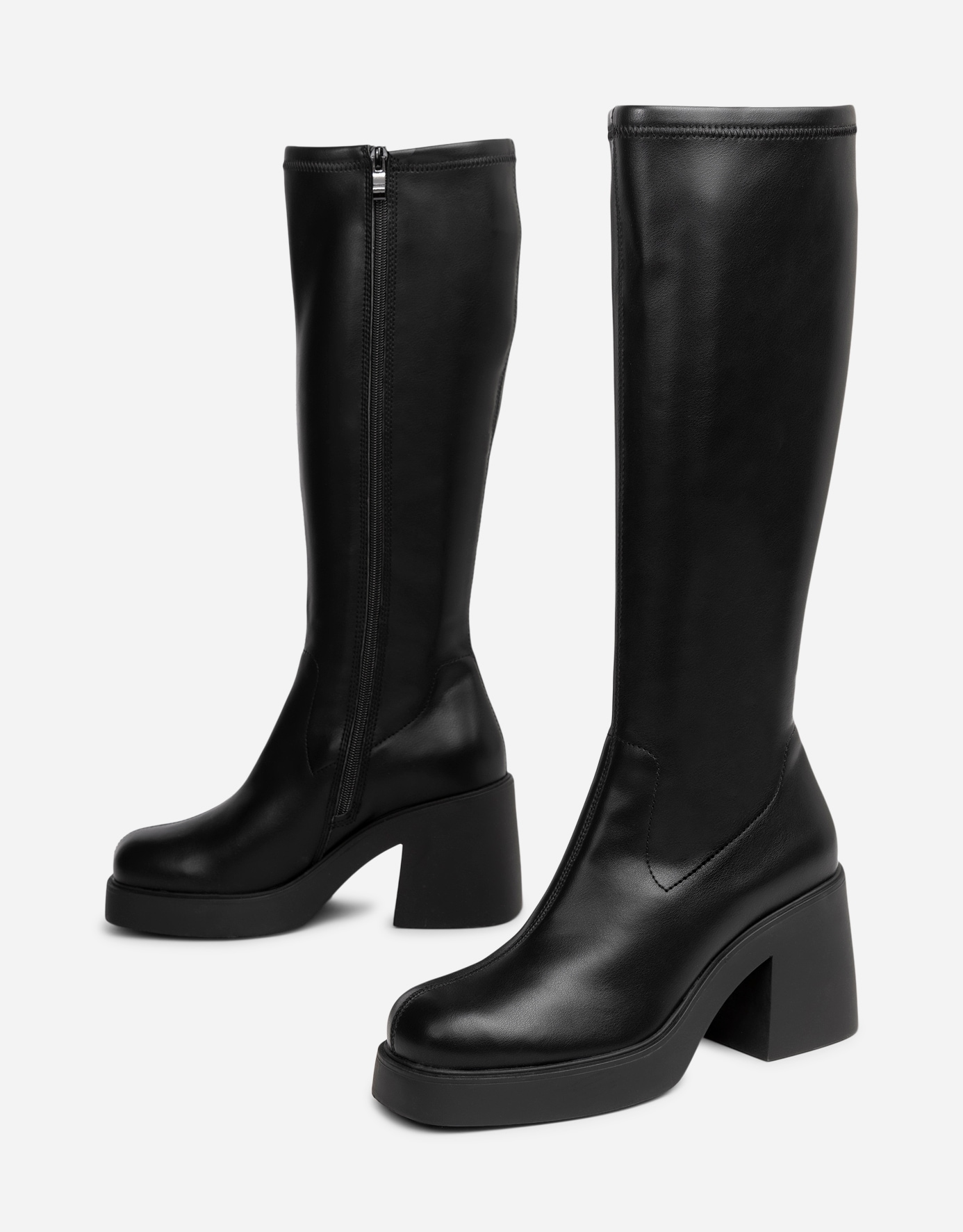 XIT, Stövlar med stretchskaft Svarta