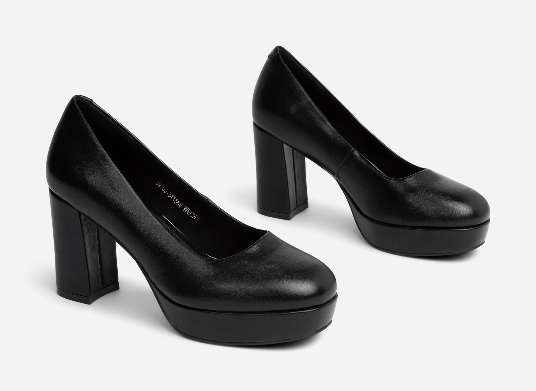 XIT, Pumps med platåsula Svarta