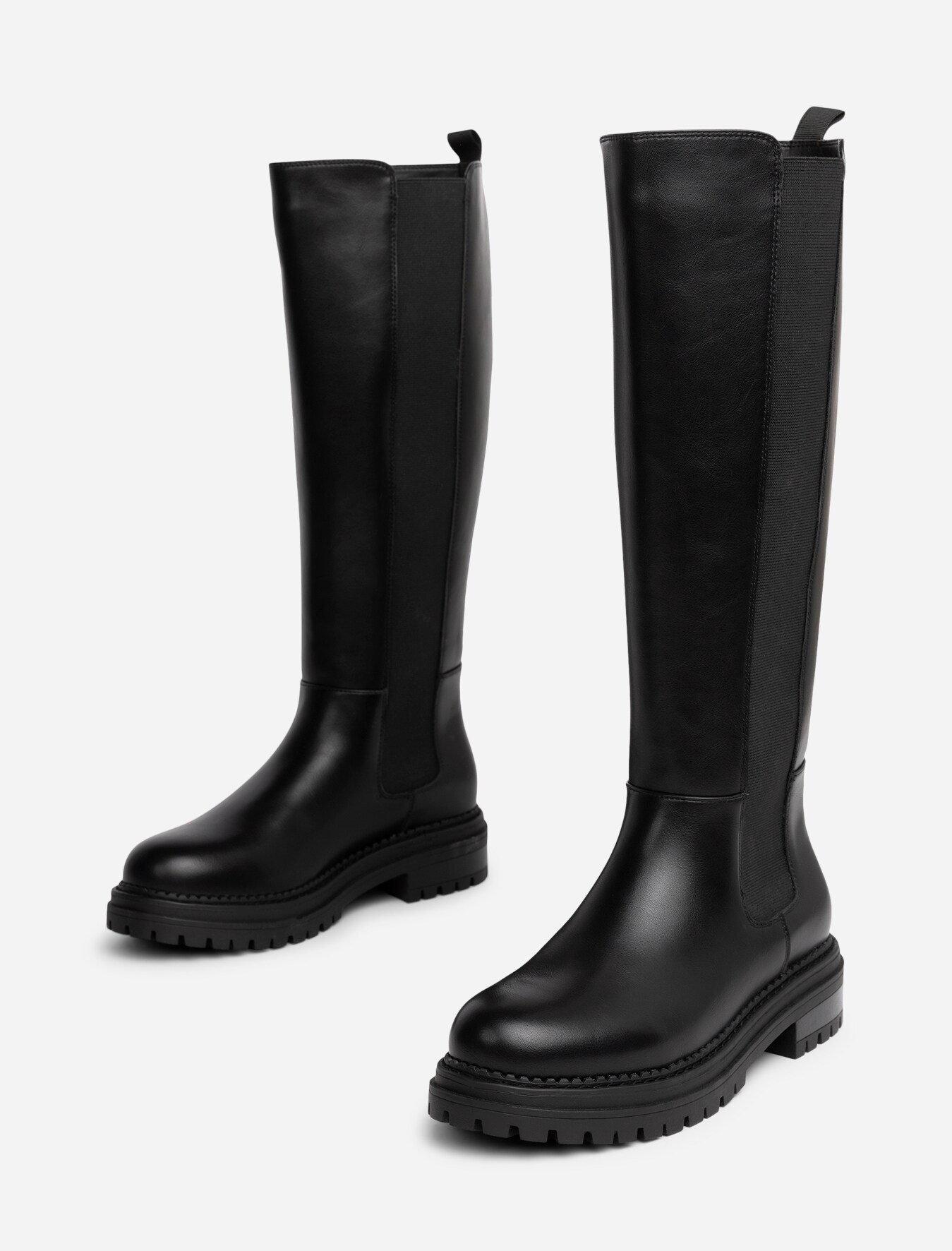 XIT, Stövlar med stretchskaft Svarta