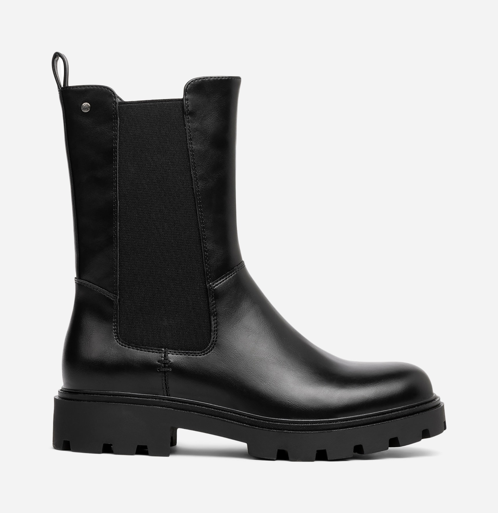 SO ALL, Boots med dragkedja Svarta
