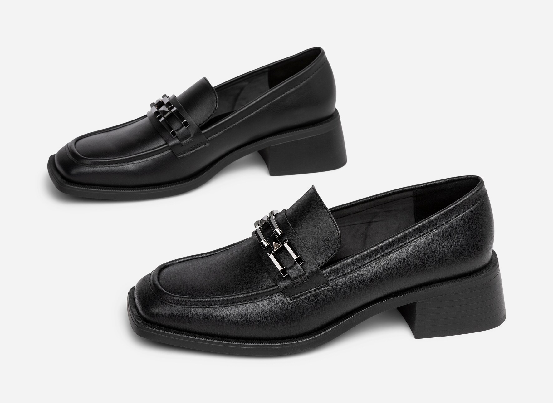 XIT, Loafers med kedja Svarta