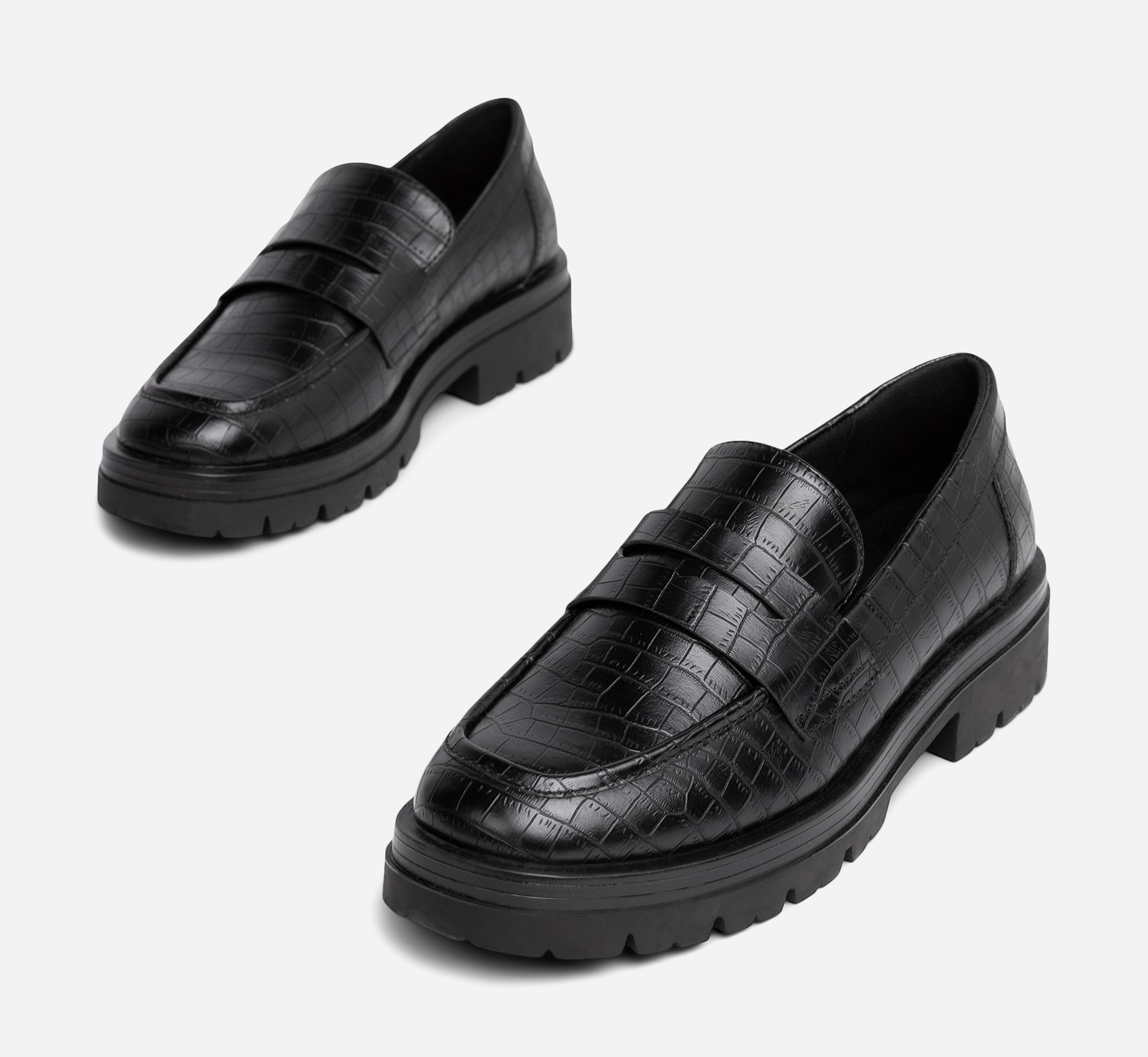 SO ALL, Loafers Svarta