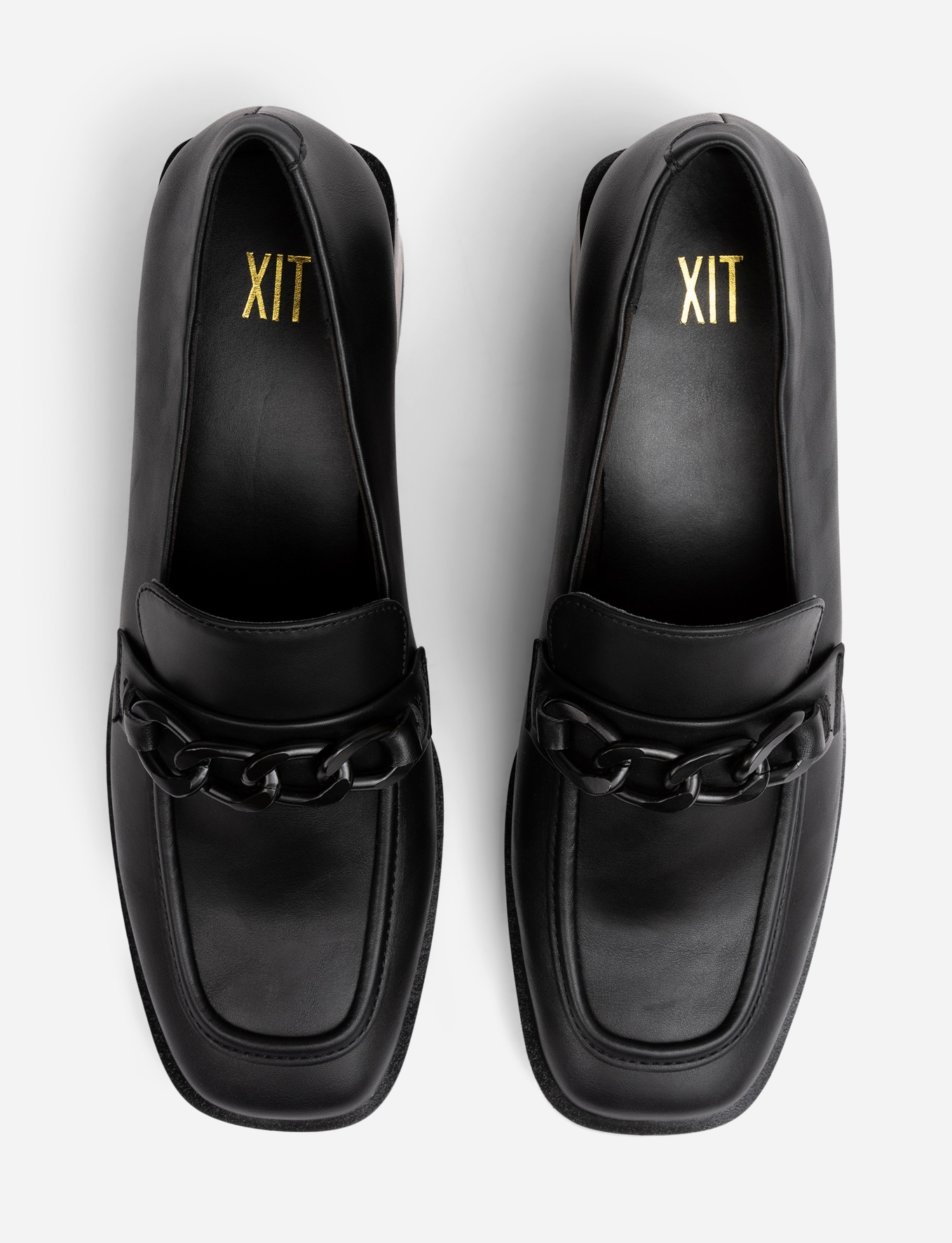 XIT, Loafers på klack Svarta