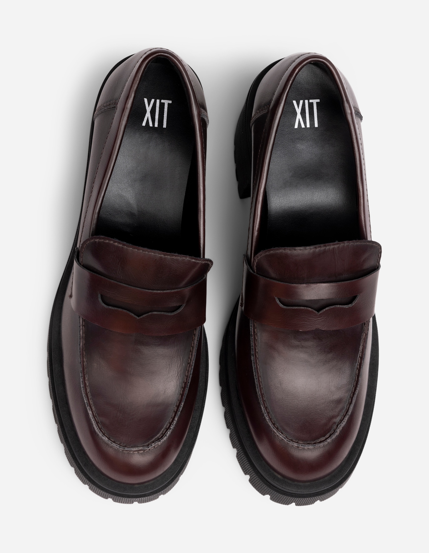 XIT, Loafers på klack Röda