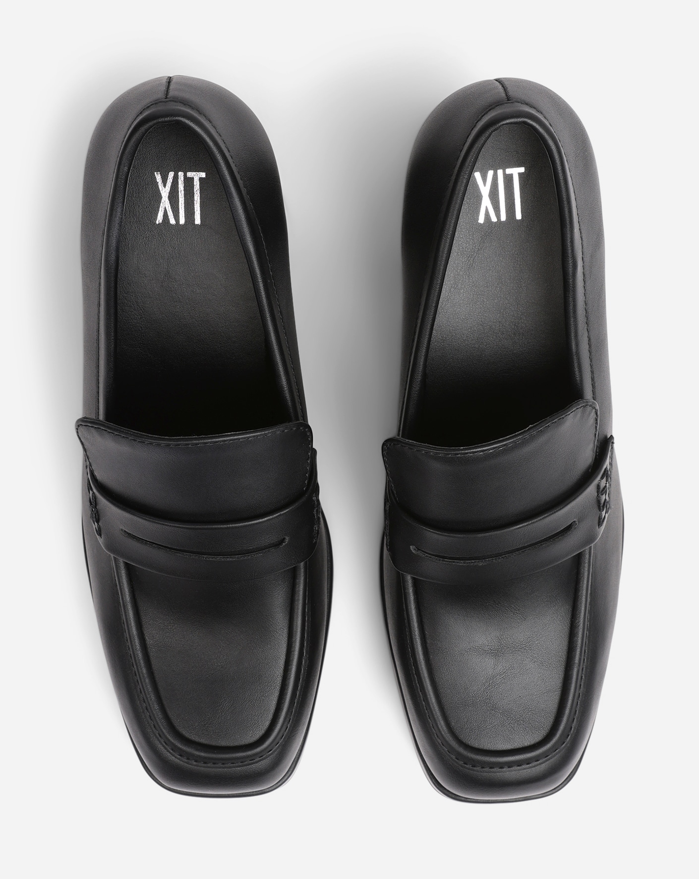 XIT, Loafers på klack Svarta